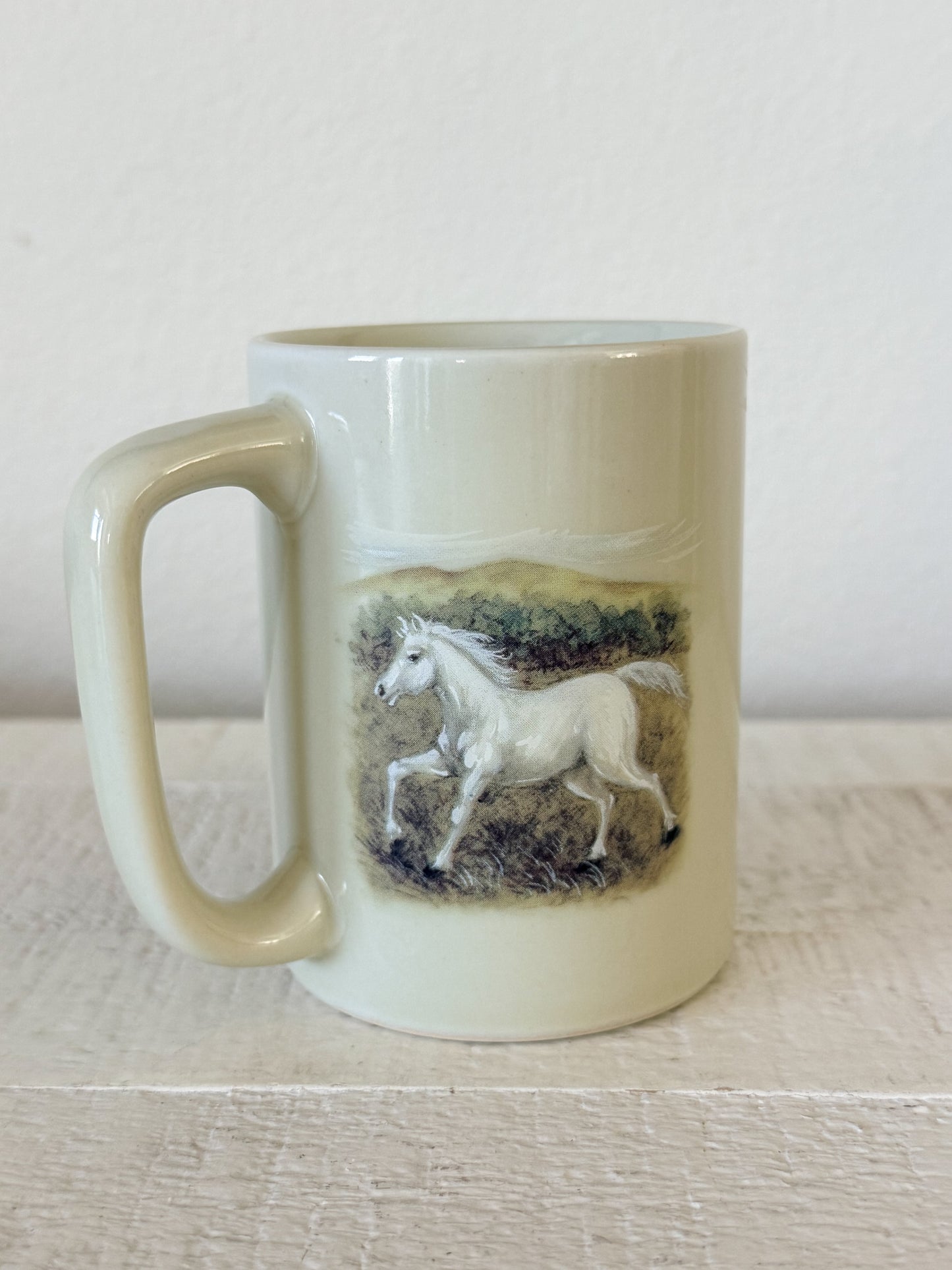 Vintage Horse Mug