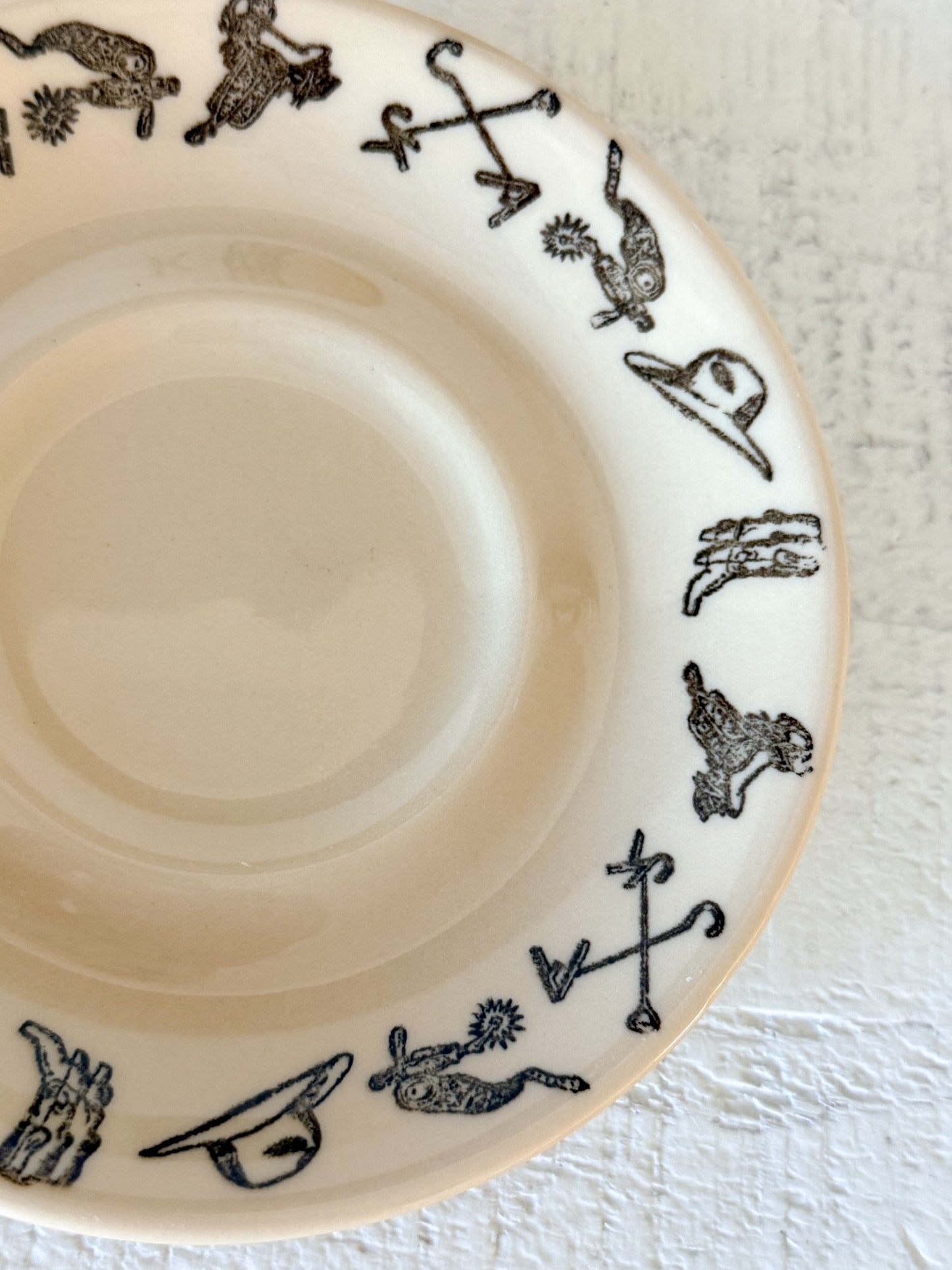Vintage Western Cup and Saucer