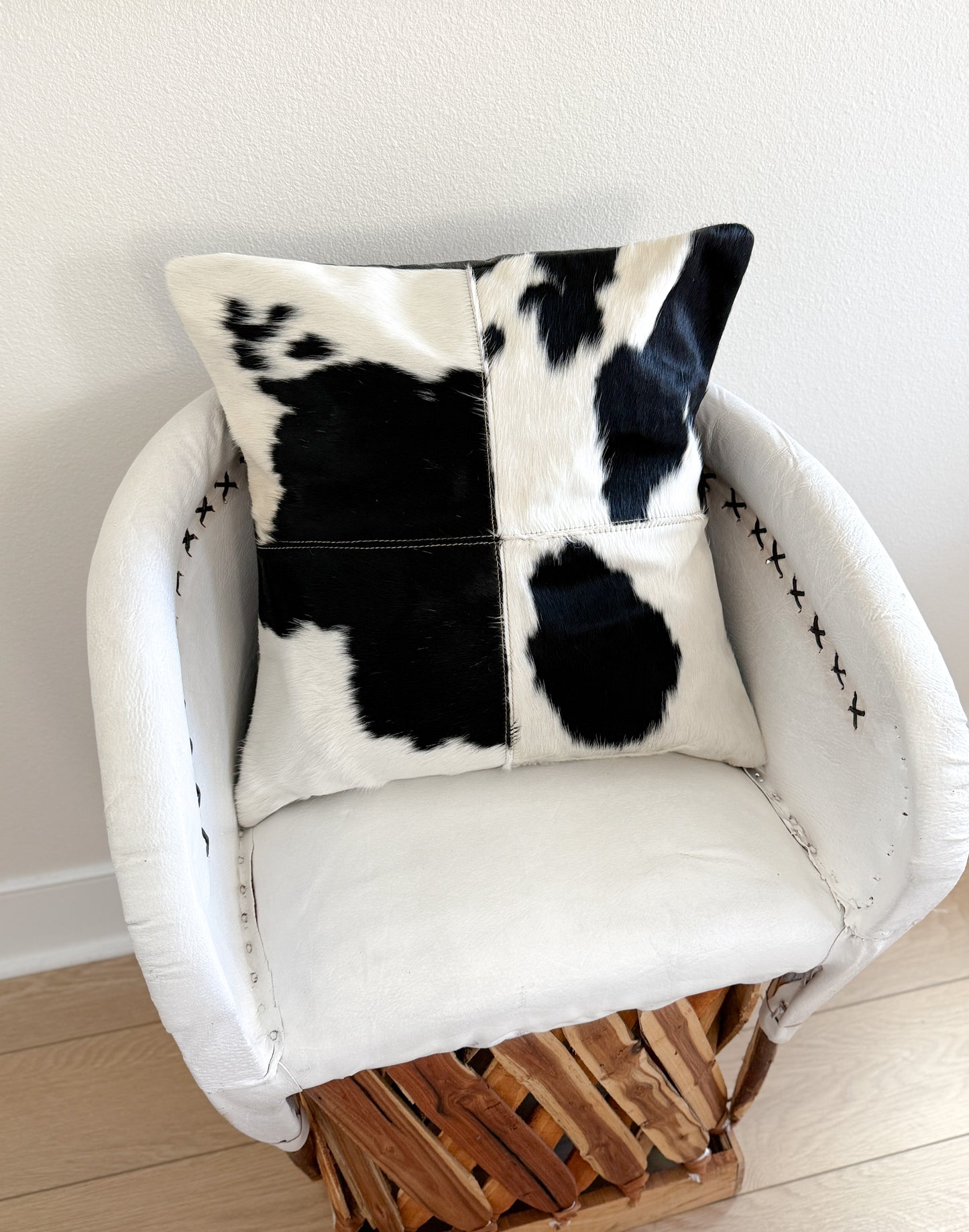 Cowhide Pillow Covers