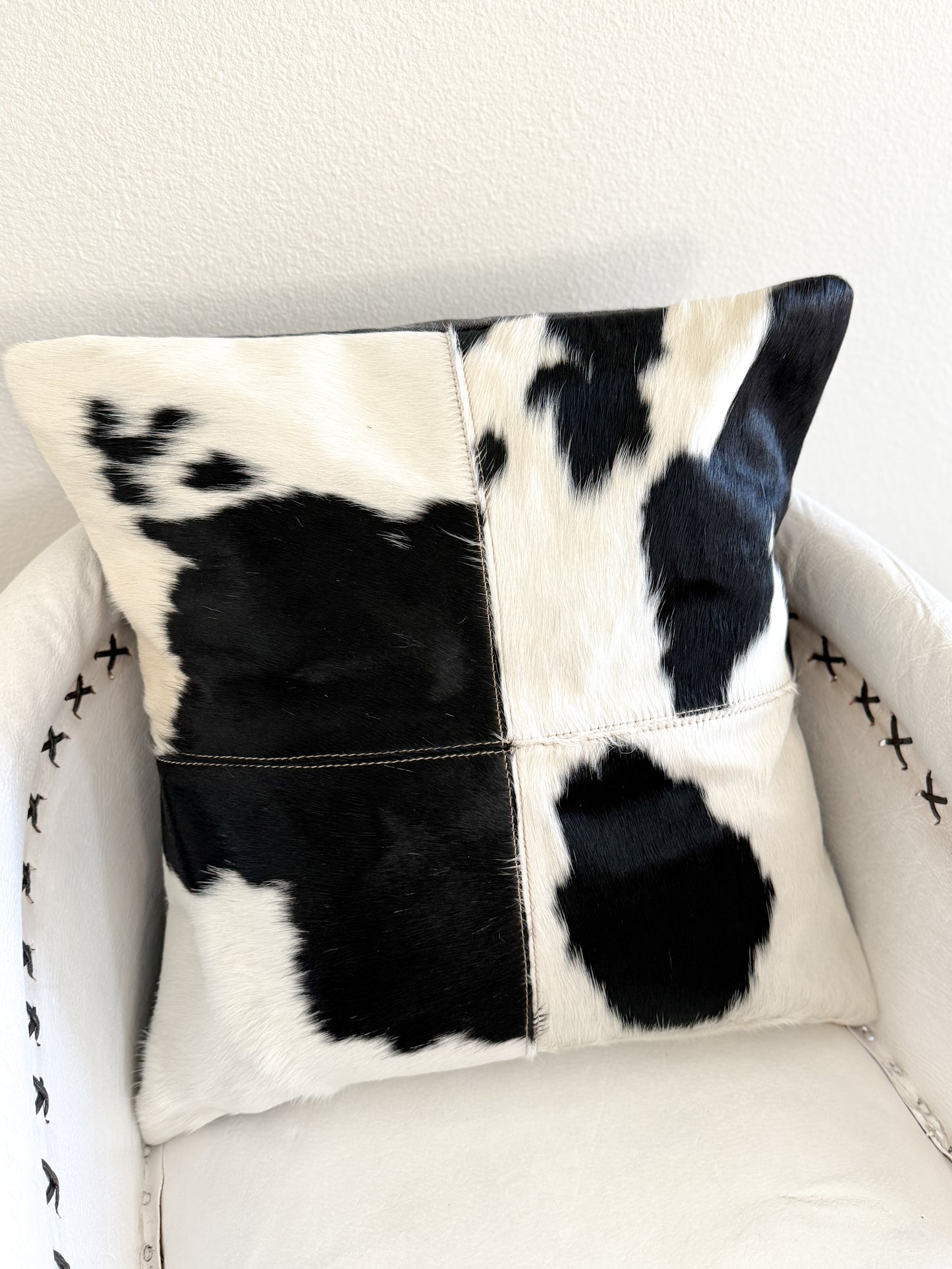 Cowhide Pillow Covers