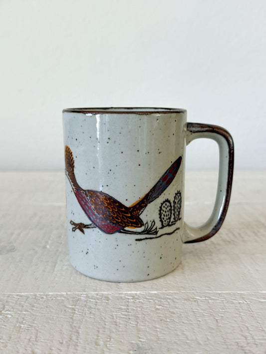 Vintage Speckled Roadrunner Mug