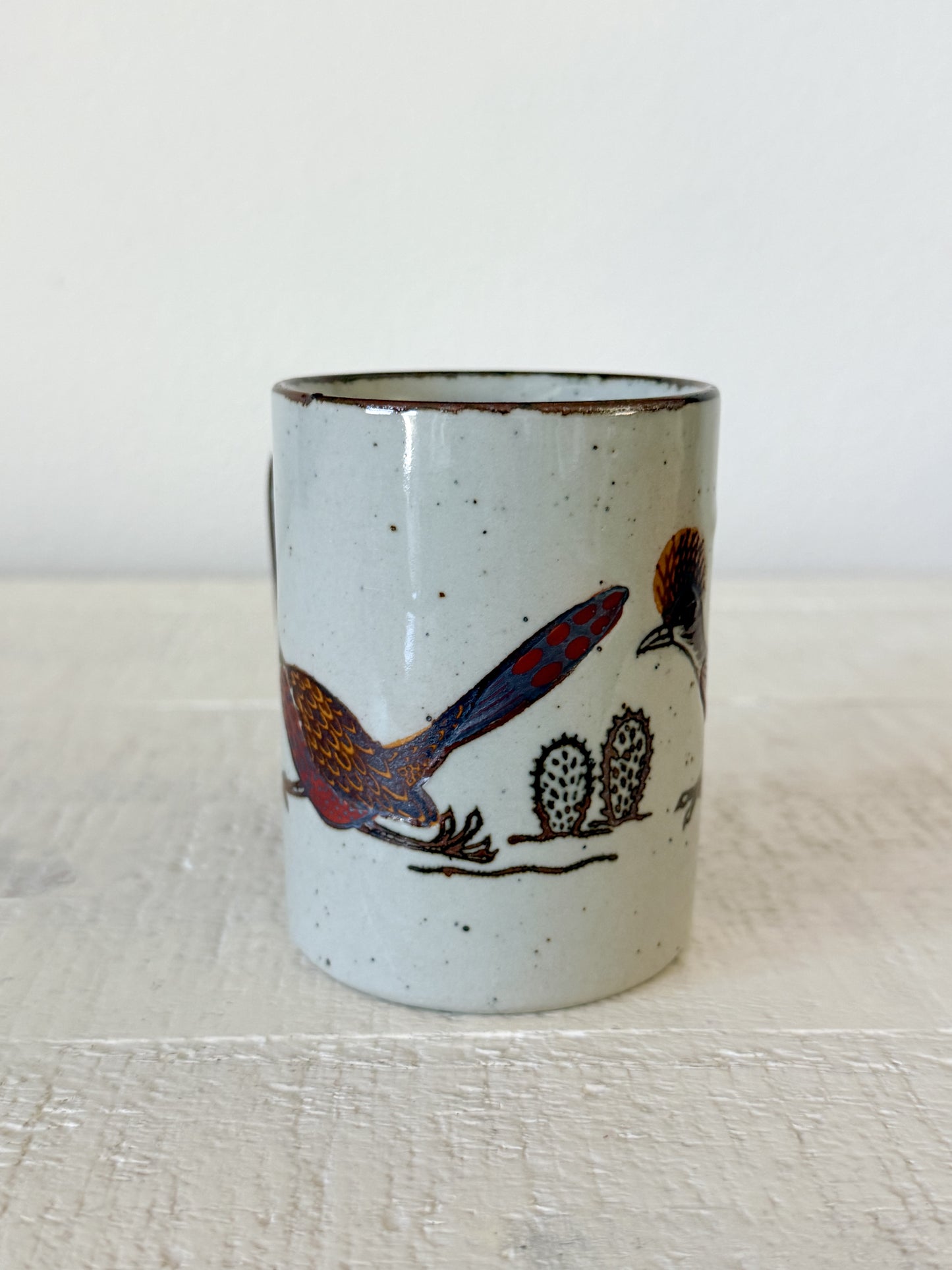 Vintage Speckled Roadrunner Mug