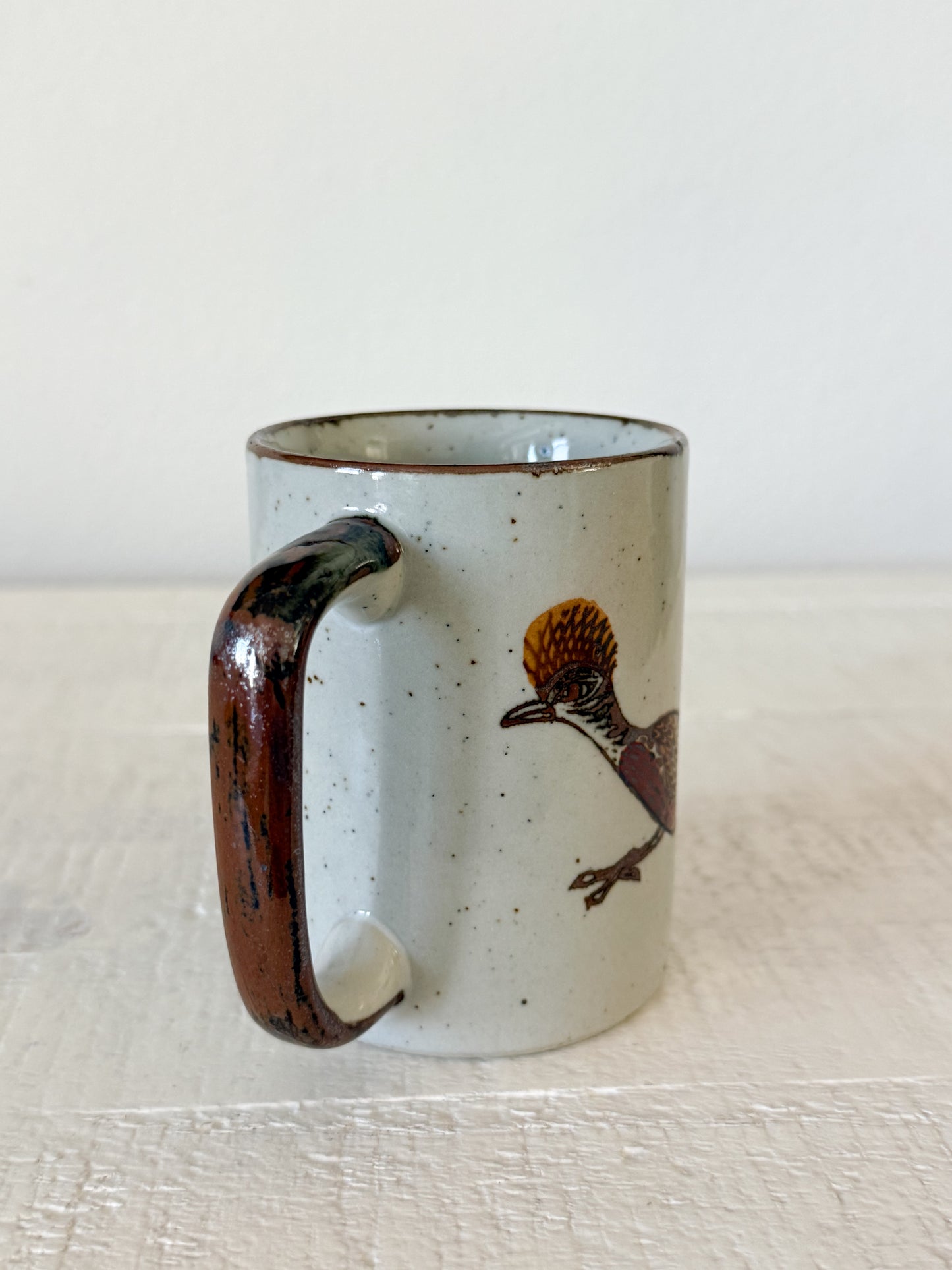Vintage Speckled Roadrunner Mug