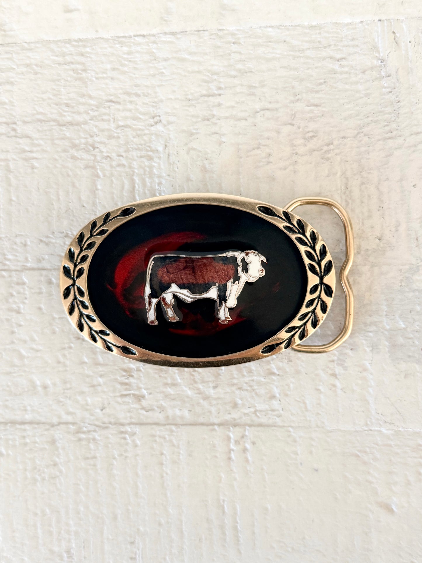 Vintage Hereford Belt Buckle