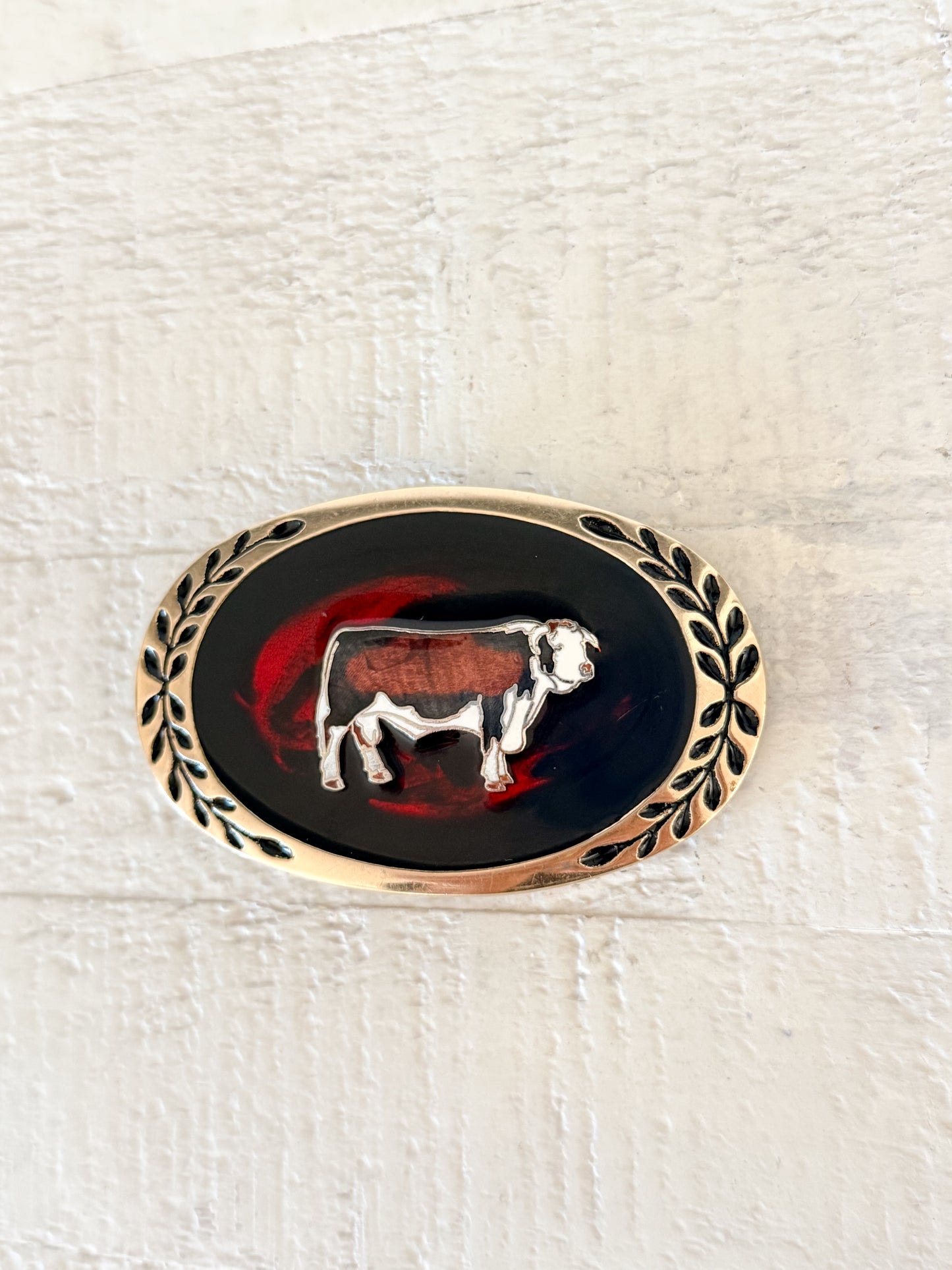 Vintage Hereford Belt Buckle