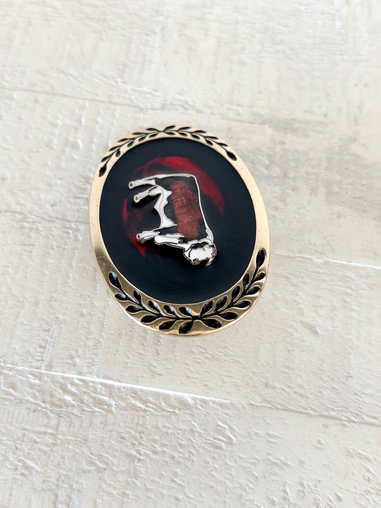 Vintage Hereford Belt Buckle