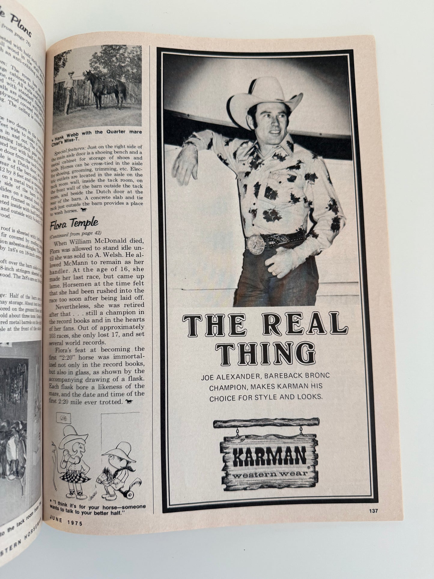 Western Horseman Magazine 1975