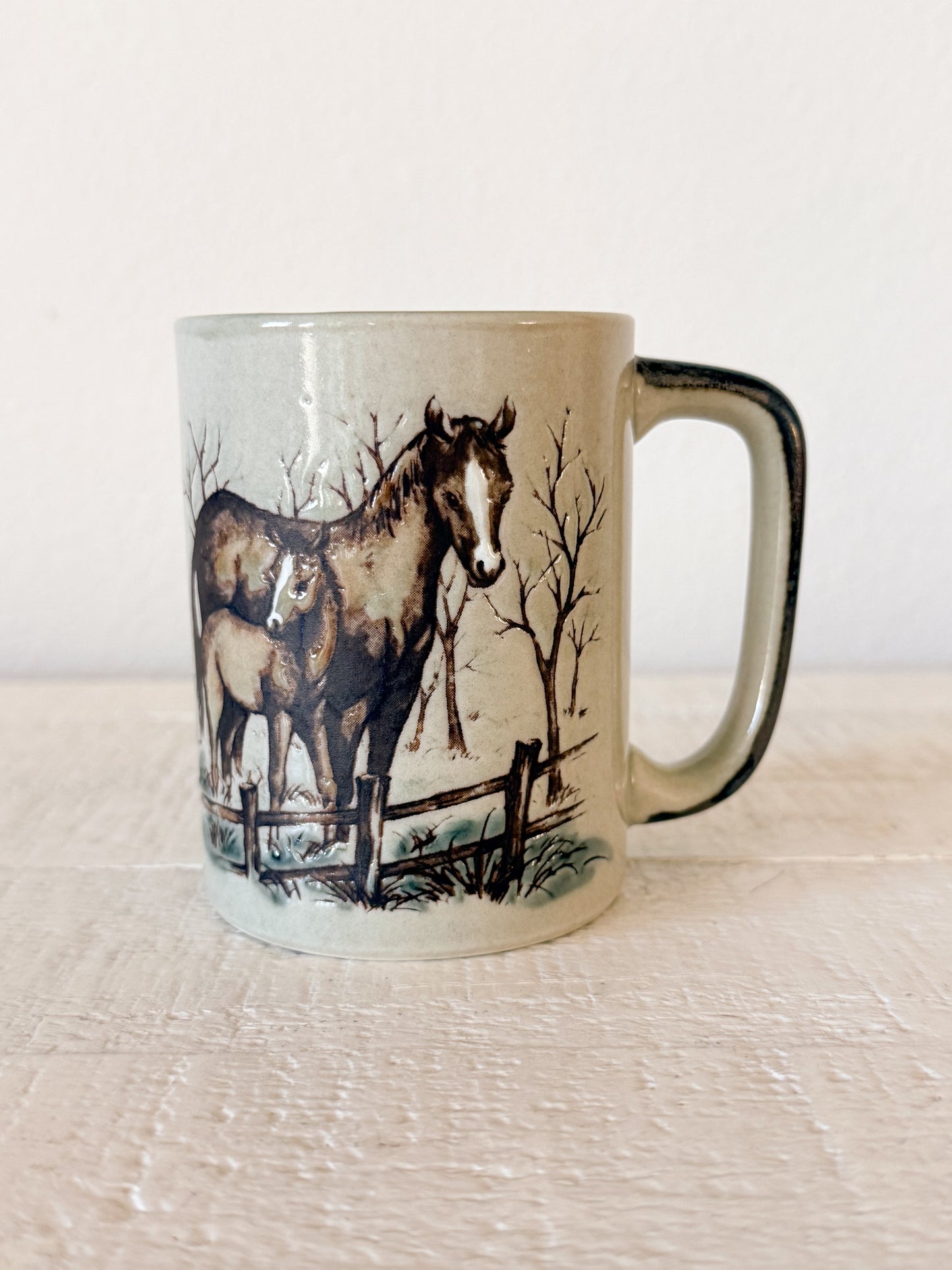 Vintage Horse Mug