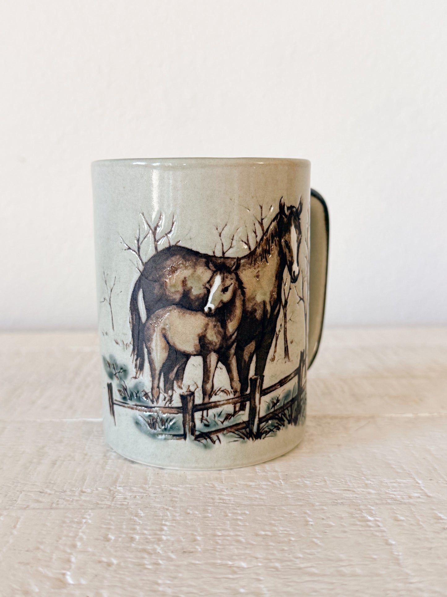 Vintage Horse Mug