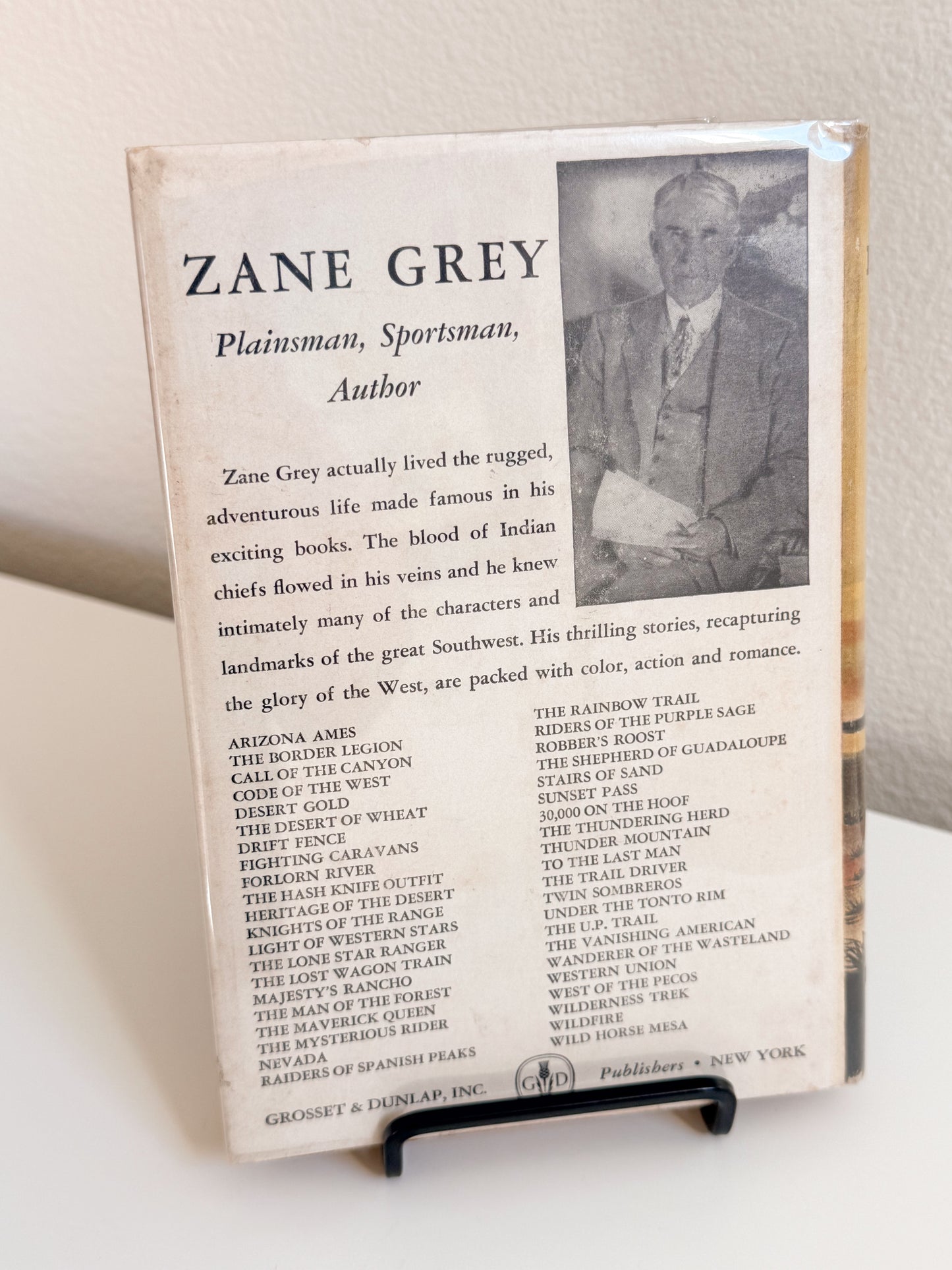 Vintage Zane Grey Book
