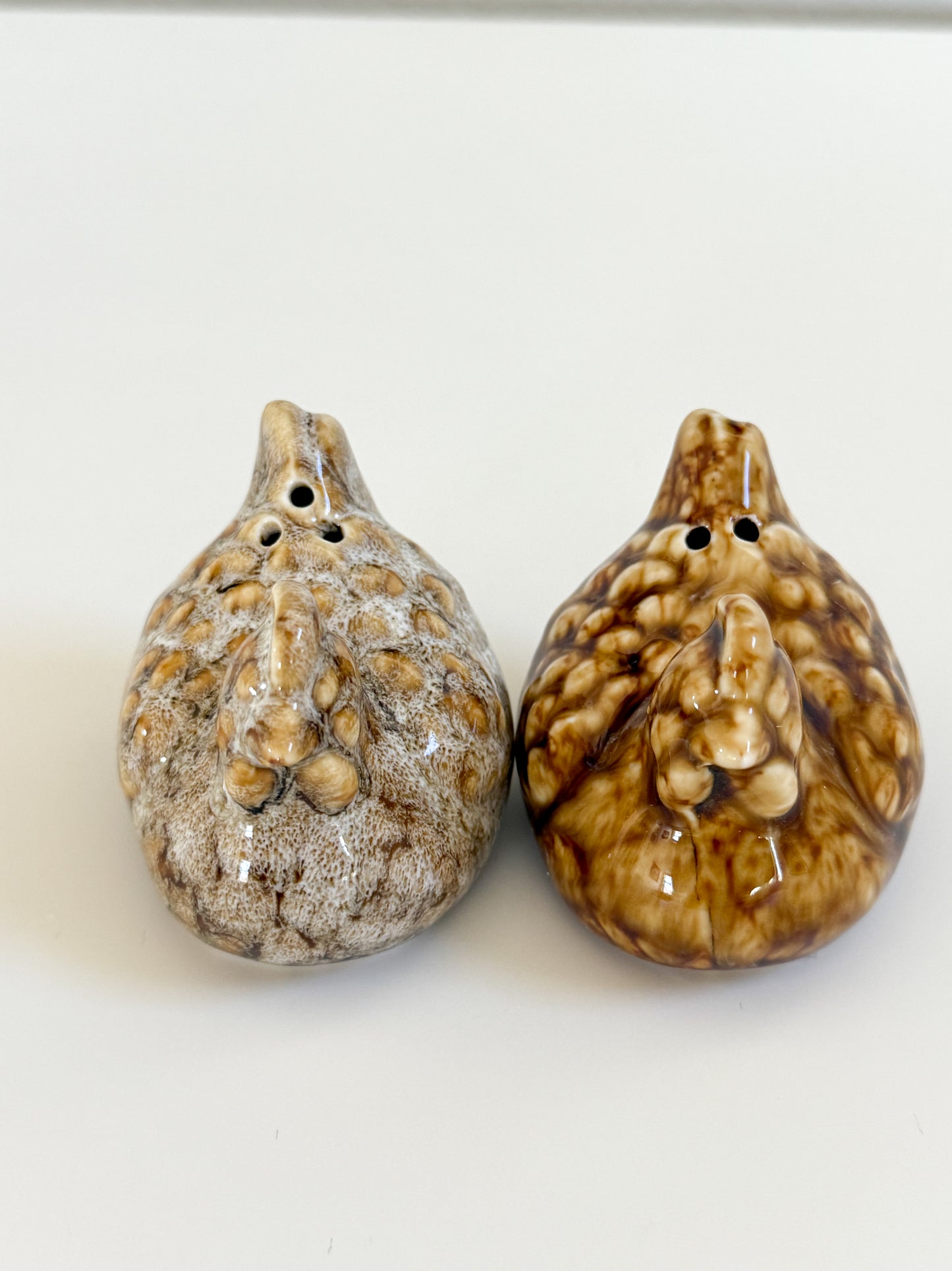 Stoneware Chicken Salt & Pepper Shakers