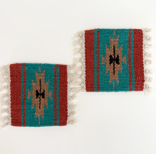 Maya Coaster Set (Terracotta)