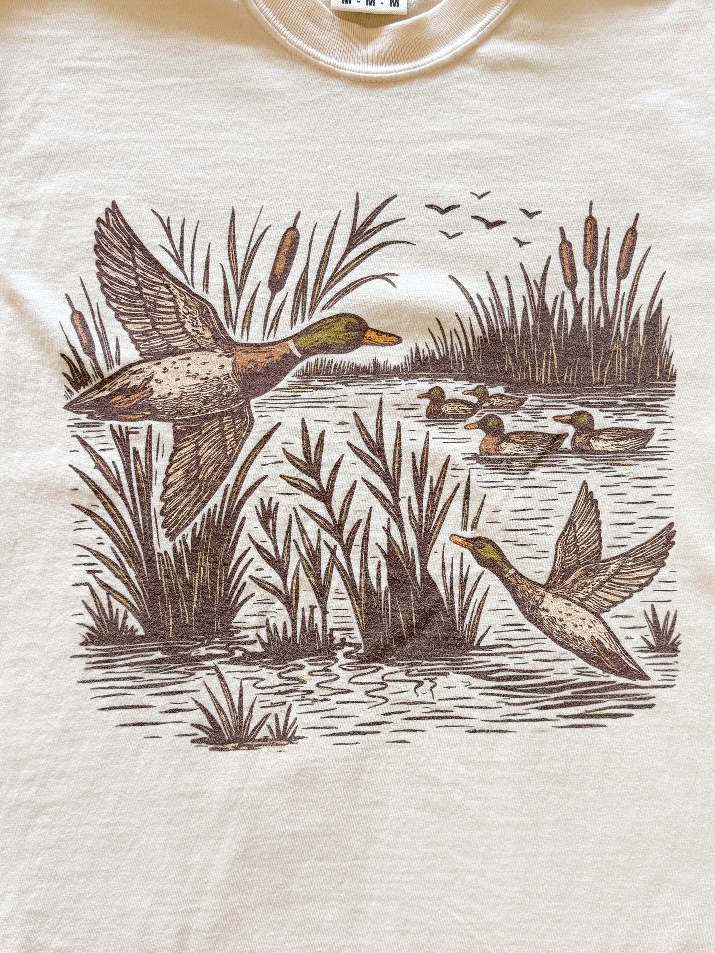 Vintage Style Duck Tee