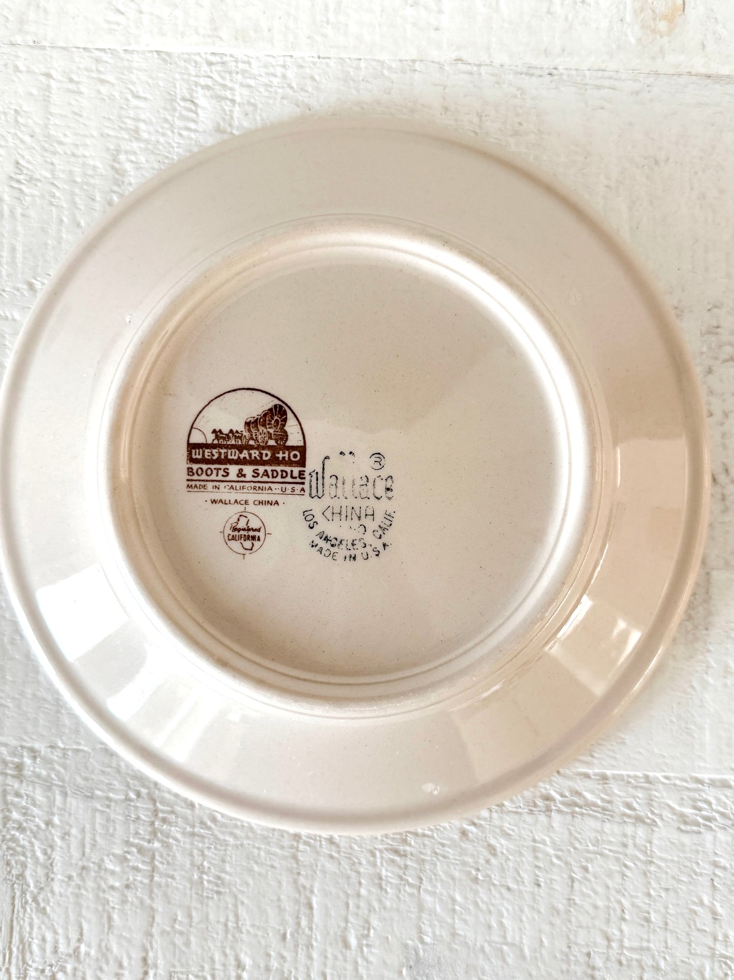 Vintage Westward Ho Bread Plate