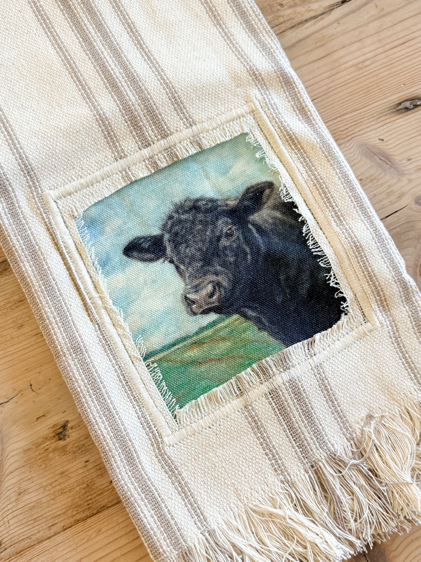 Angus Cow Kitchen Towel