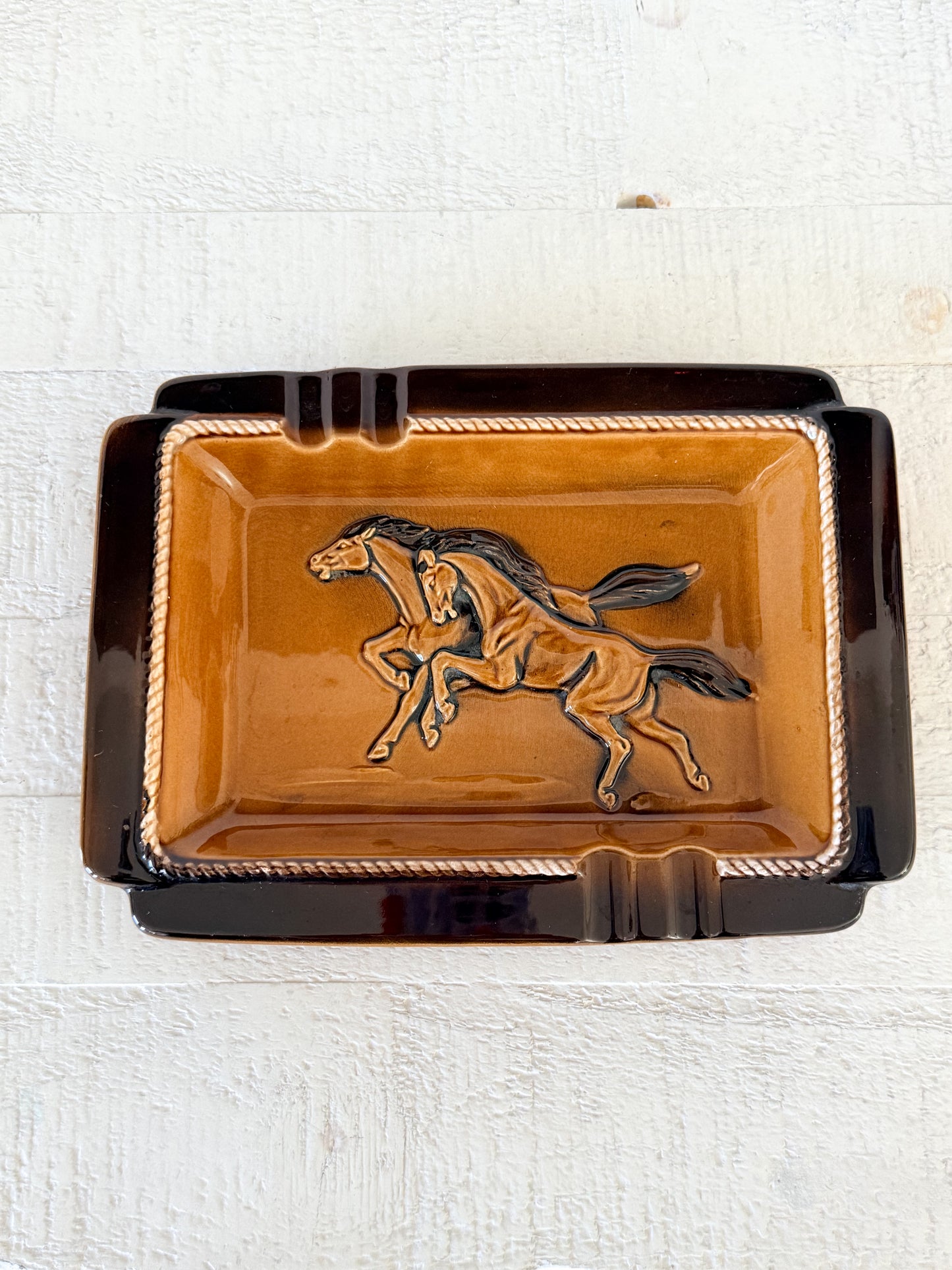 Vintage Horse Trinket Dish / Ashtray