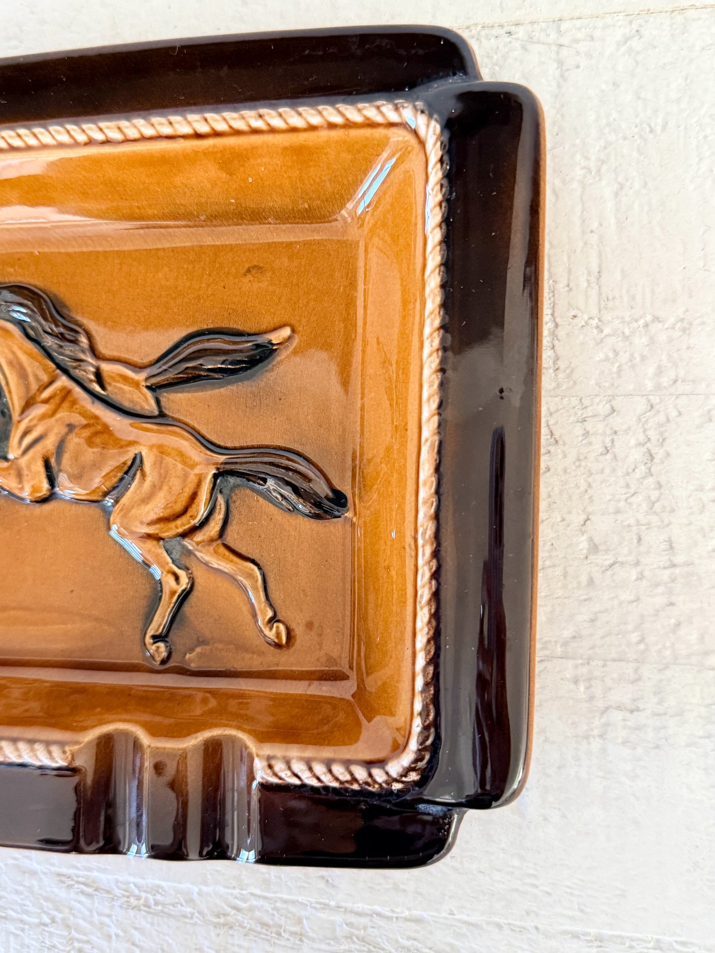Vintage Horse Trinket Dish / Ashtray