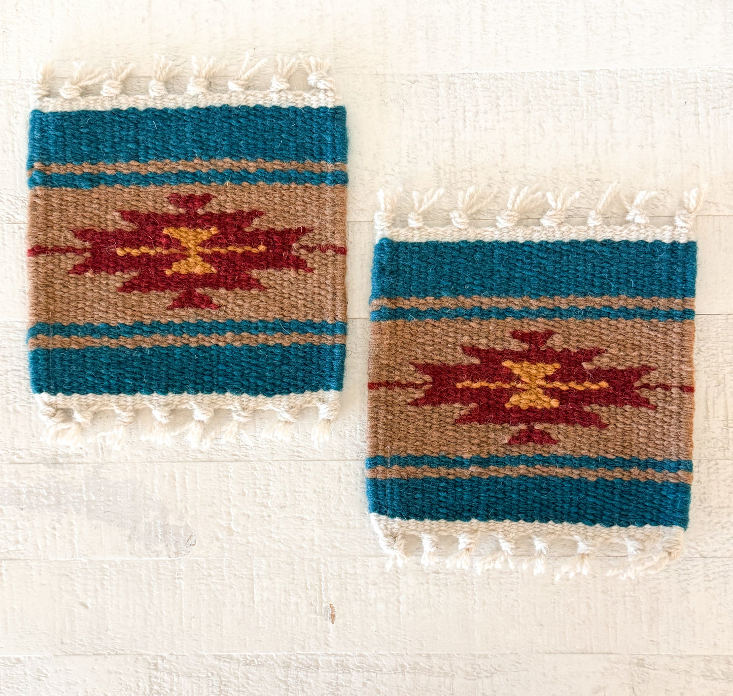 Maya Coaster Set (Teal)