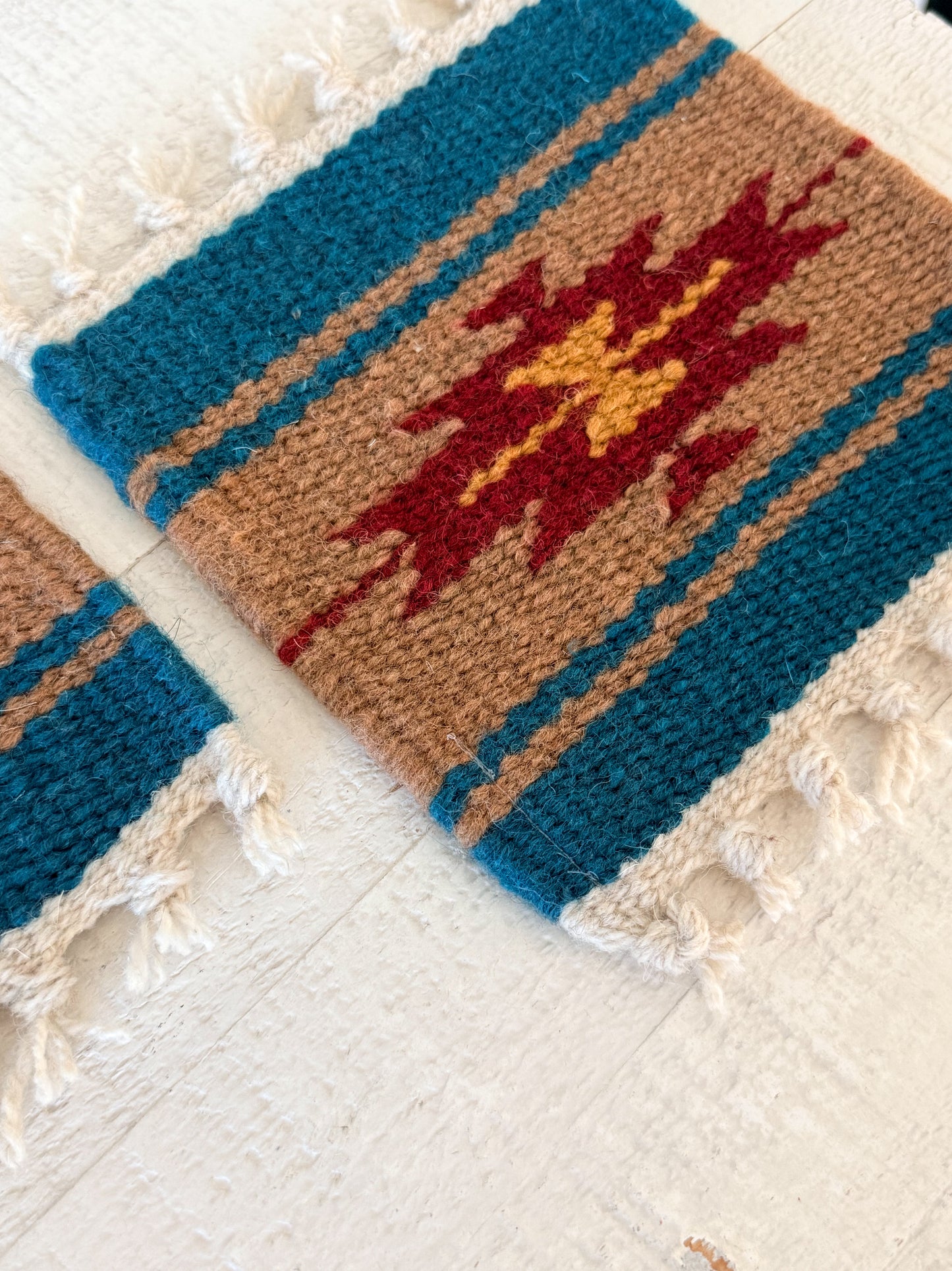 Maya Coaster Set (Teal)