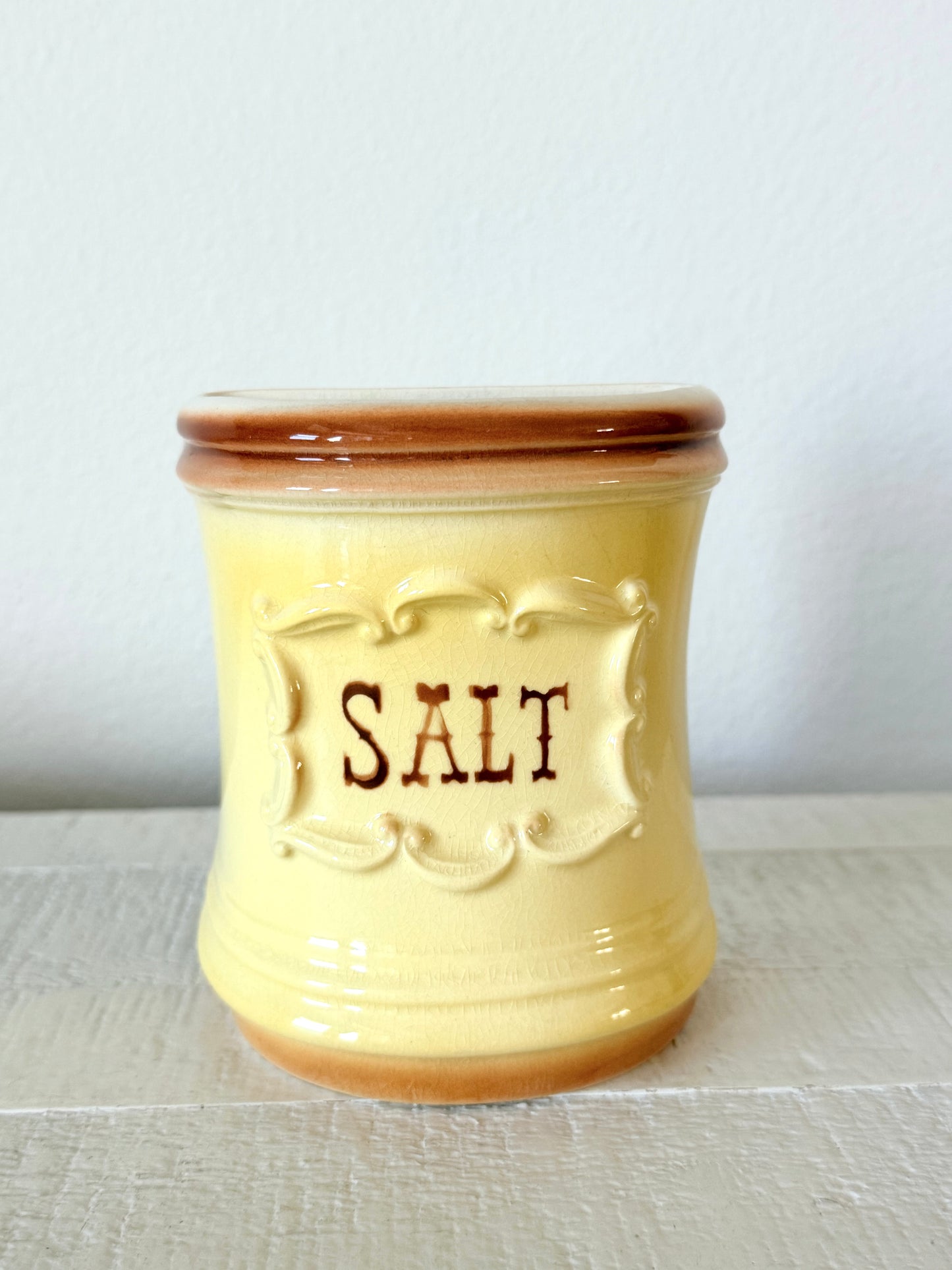 Vintage Salt Wall Pocket