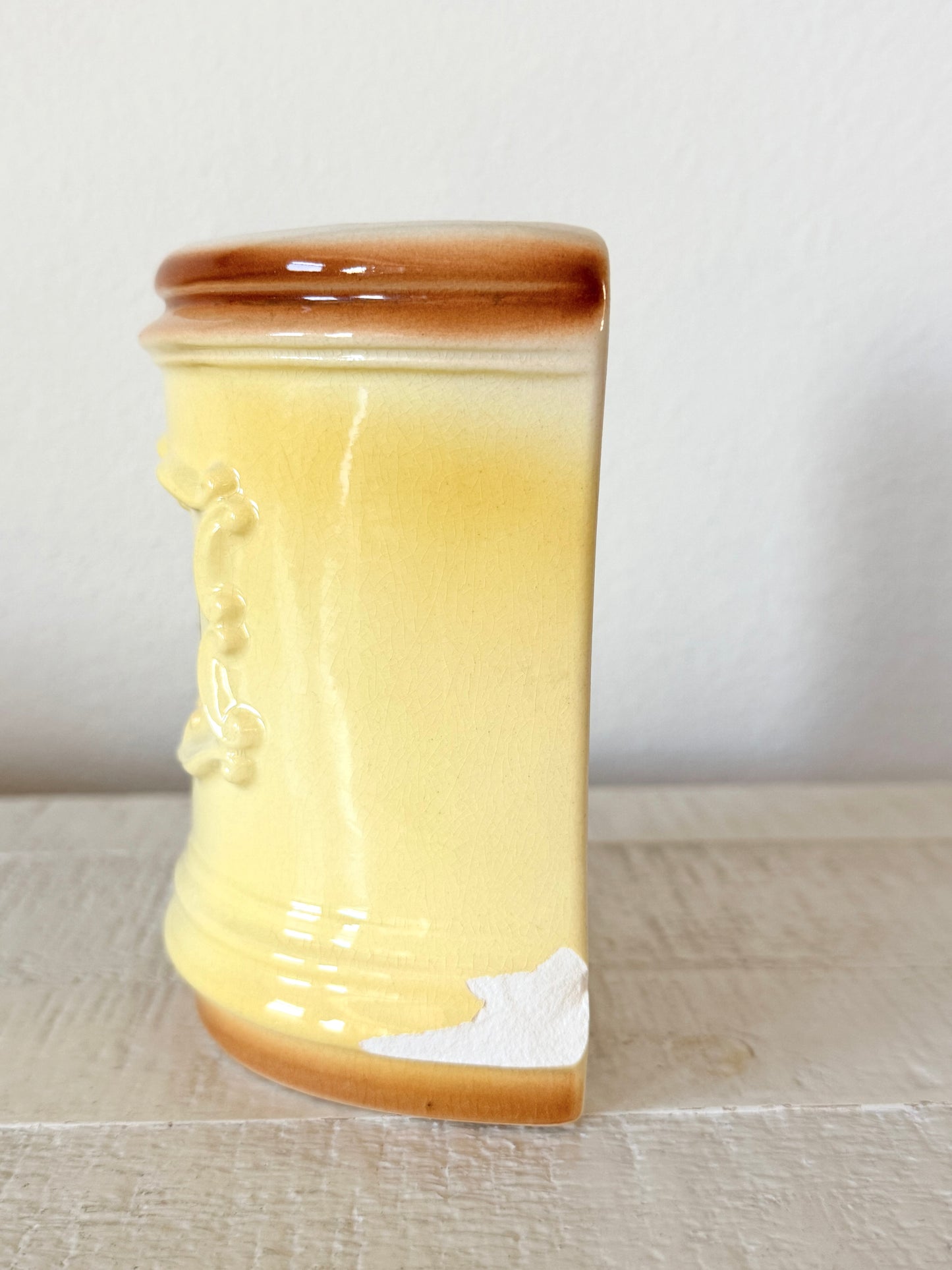 Vintage Salt Wall Pocket