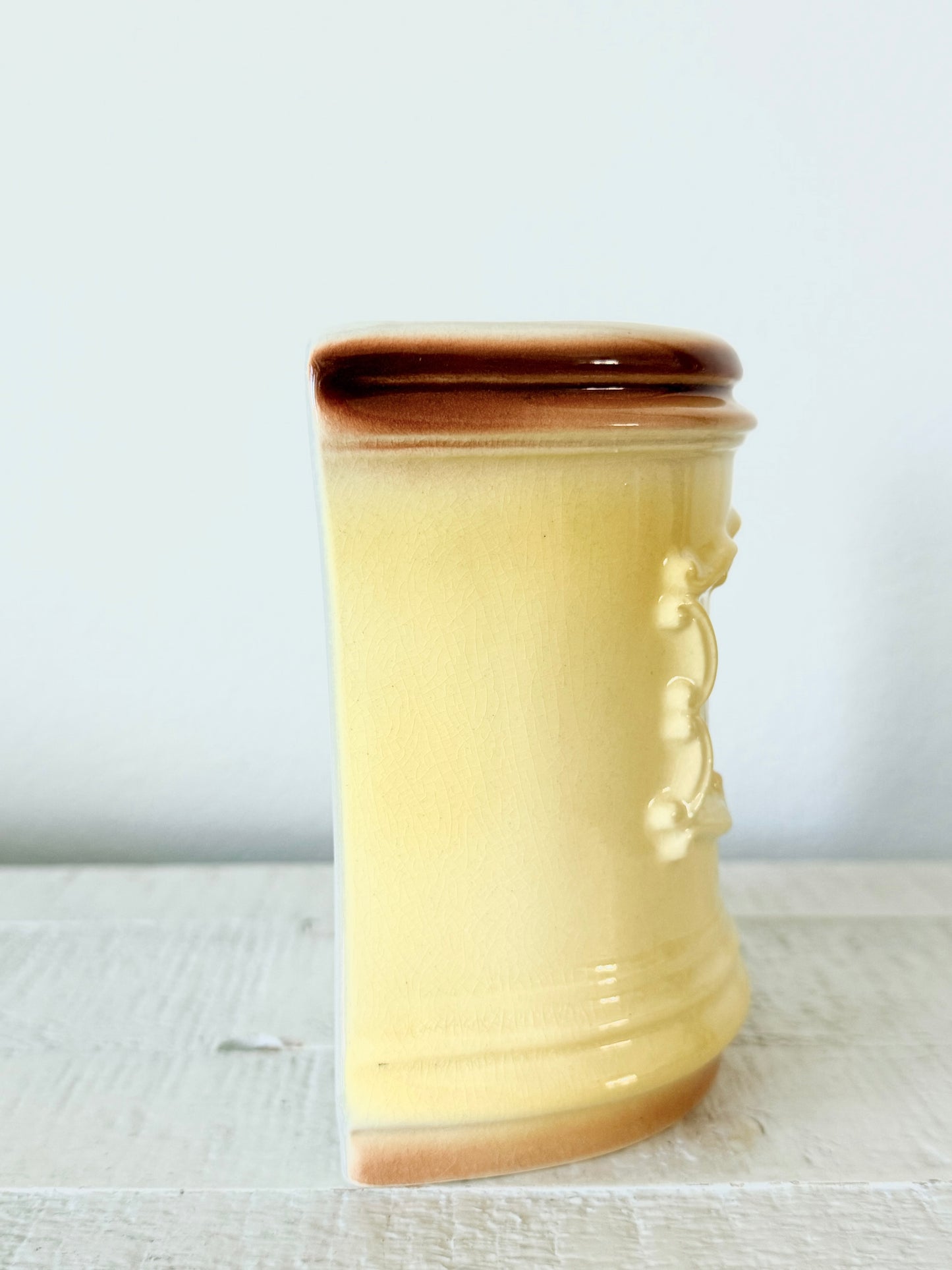 Vintage Salt Wall Pocket