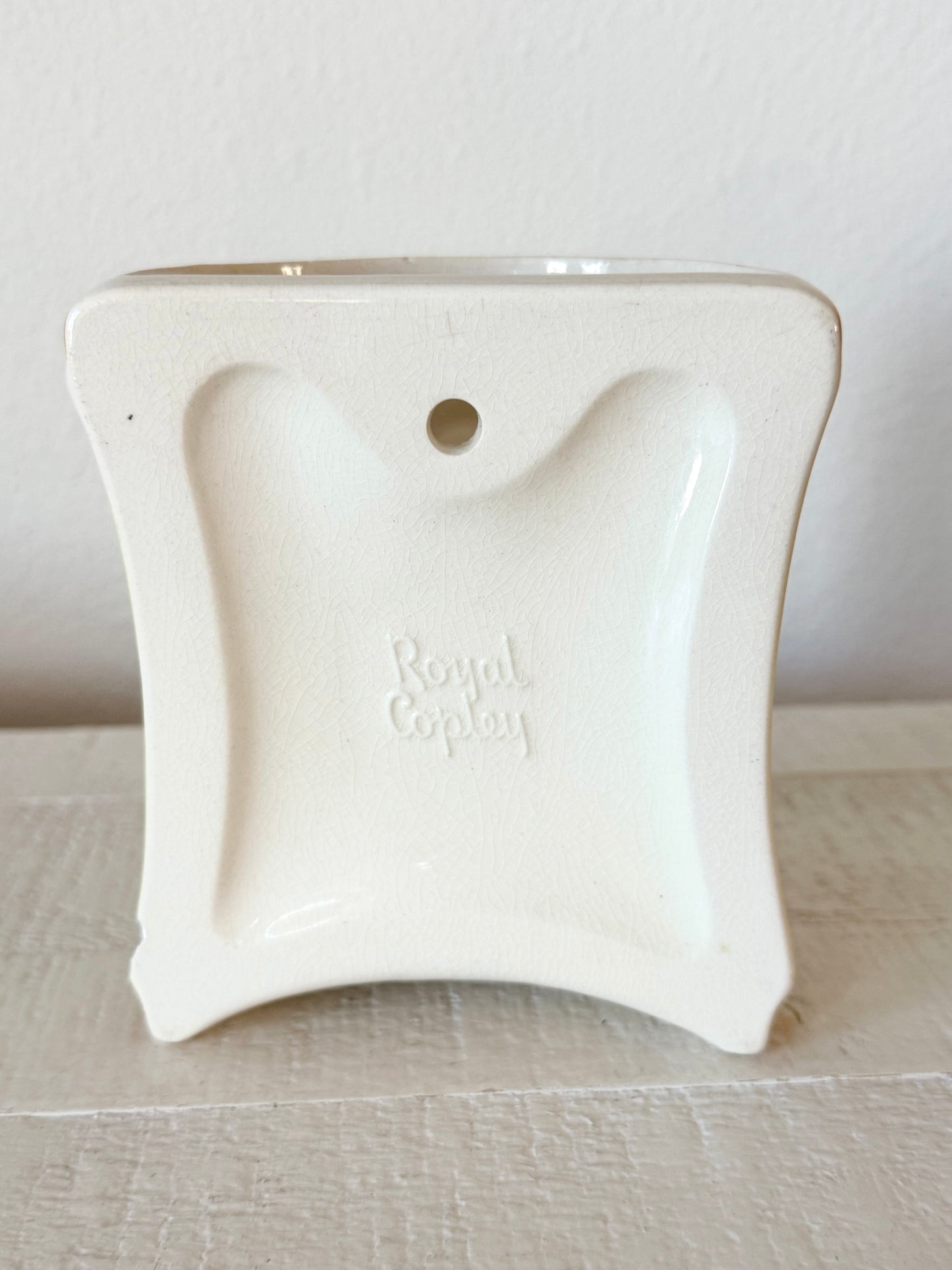 Vintage Salt Wall Pocket