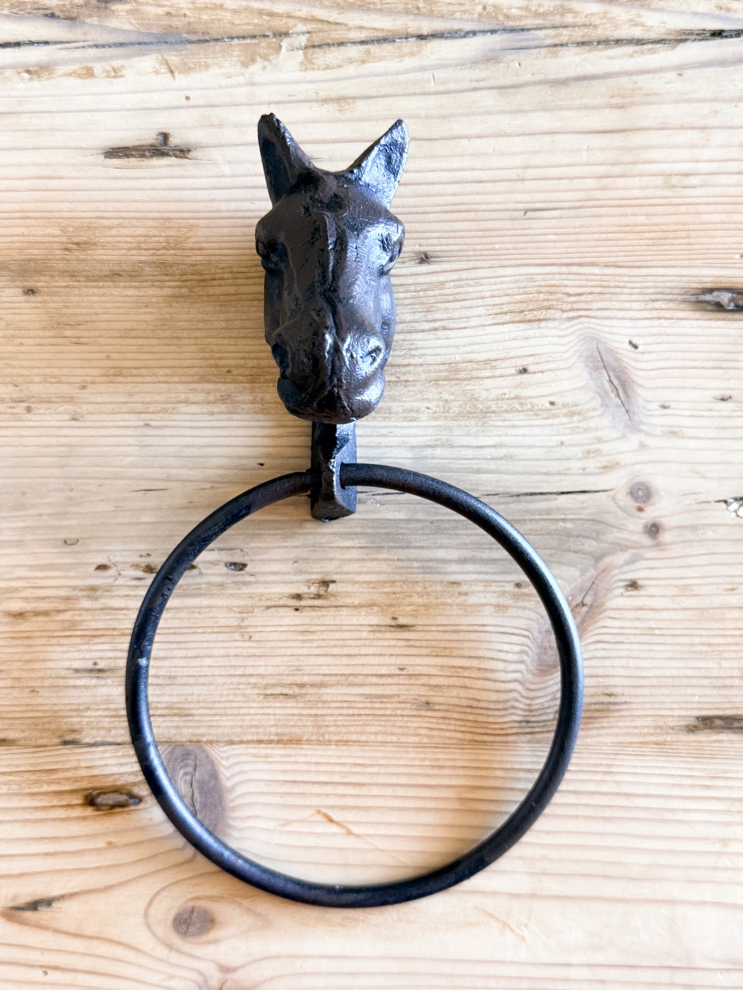 Horse Head Towel Holder