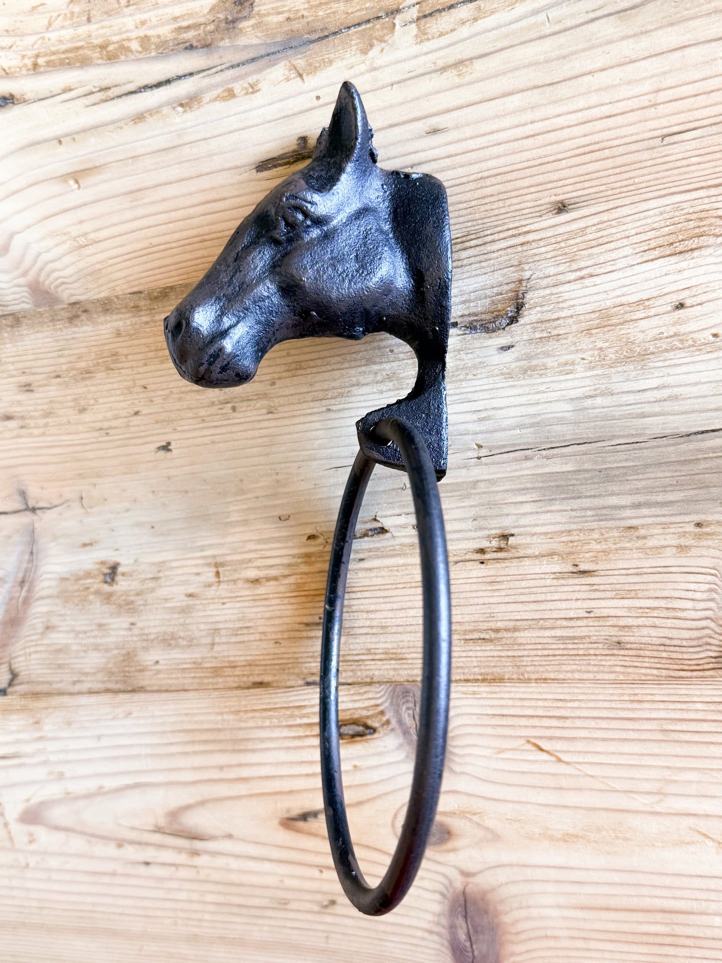 Horse Head Towel Holder