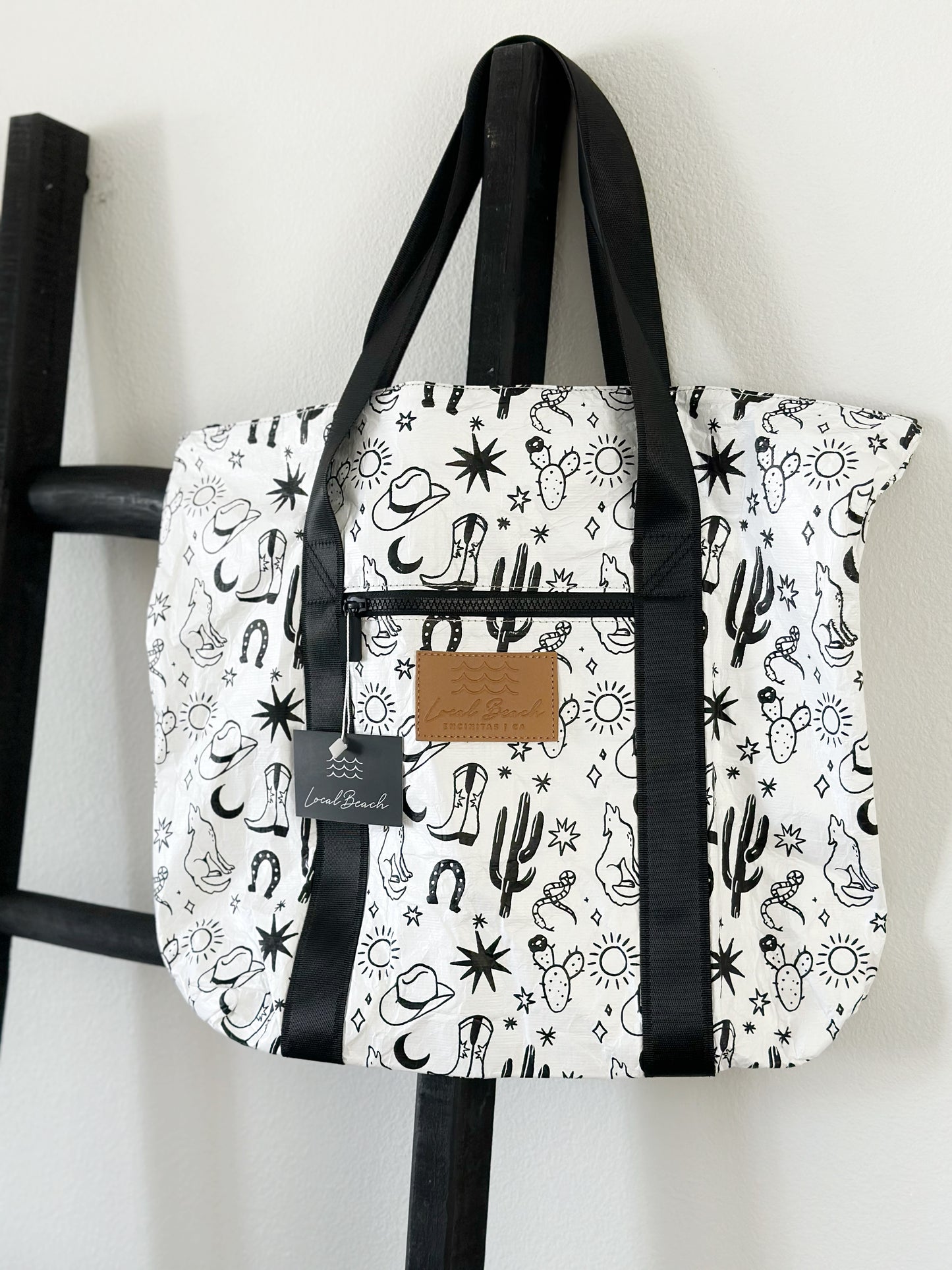 Water Resistant Western Tote