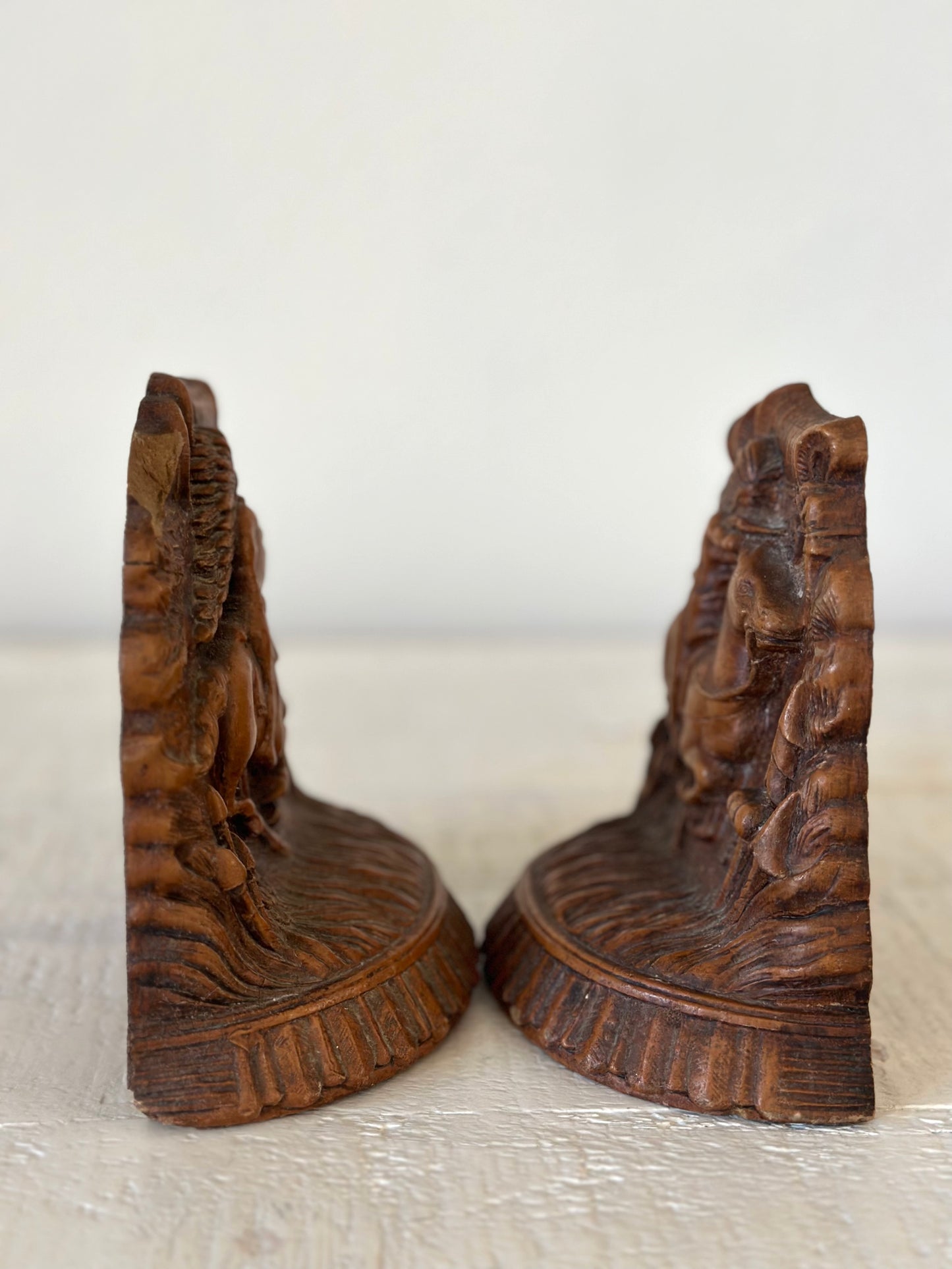 Vintage Indian Bookends Shoppe Westernly