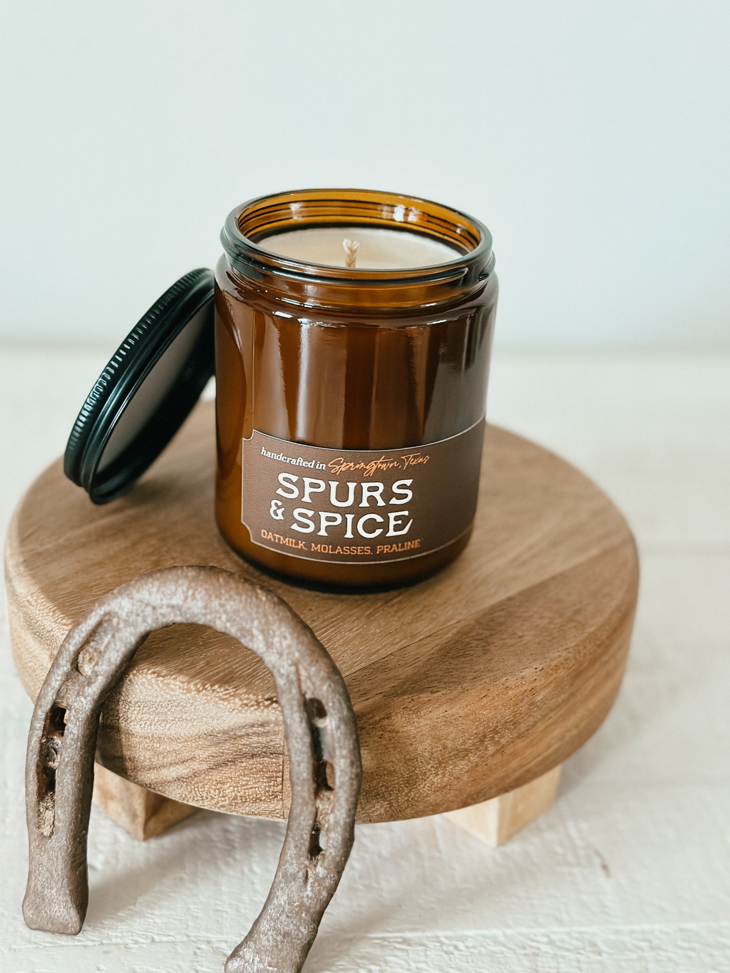 Spurs And Spice Candle