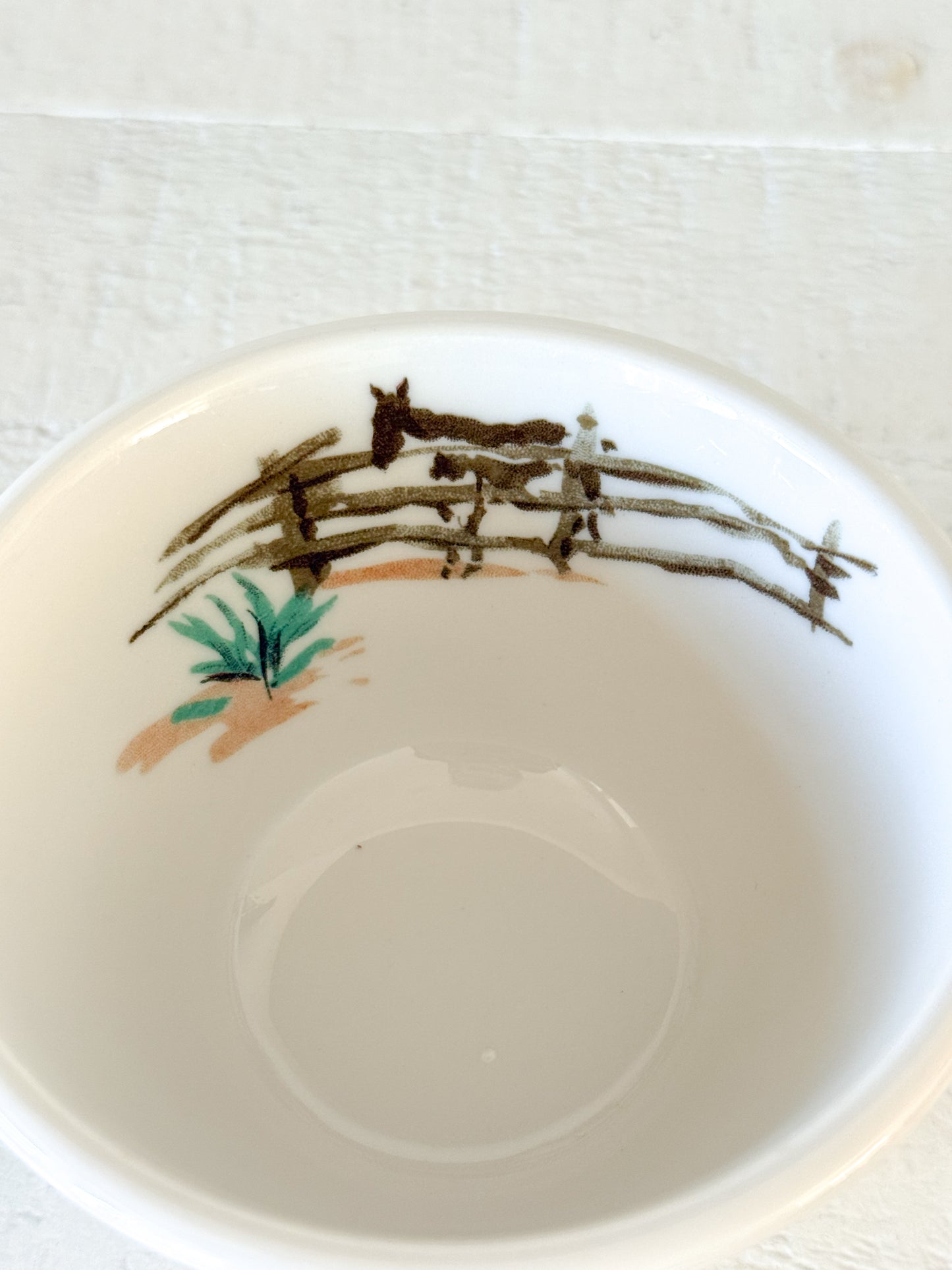 Vintage Sundown China Cup and Saucer