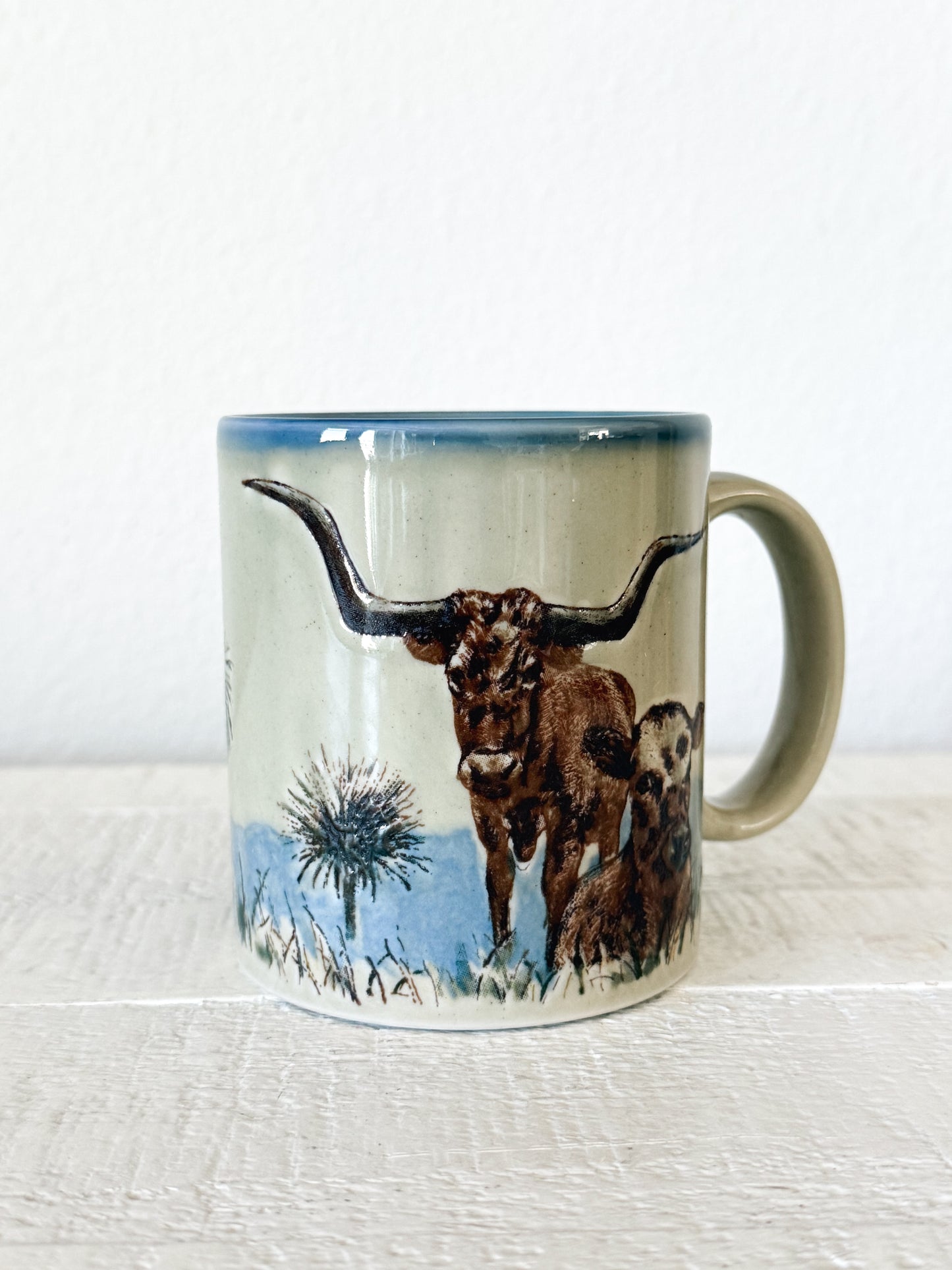 Vintage Longhorn Mug
