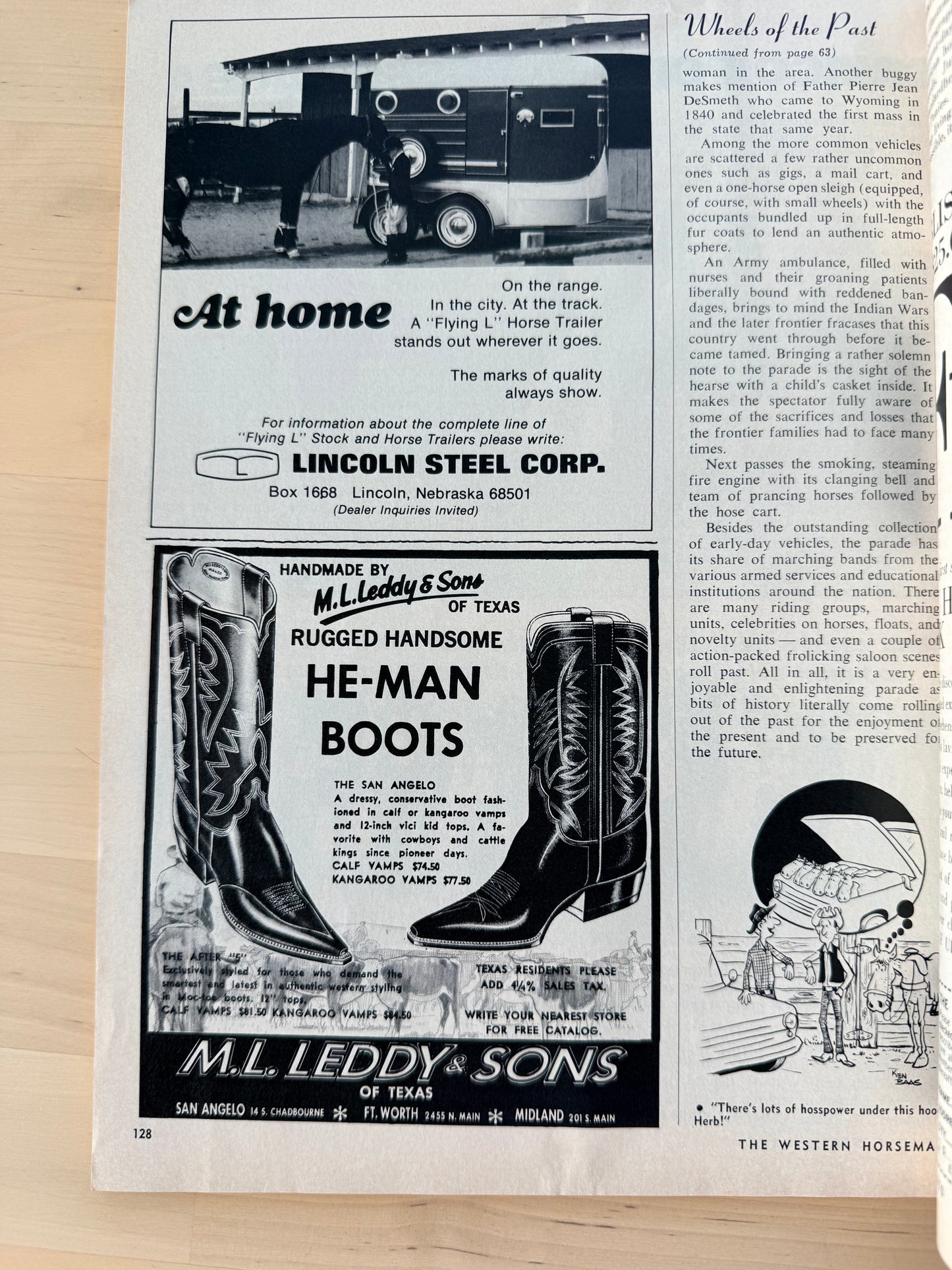 Western Horseman Magazine 1970