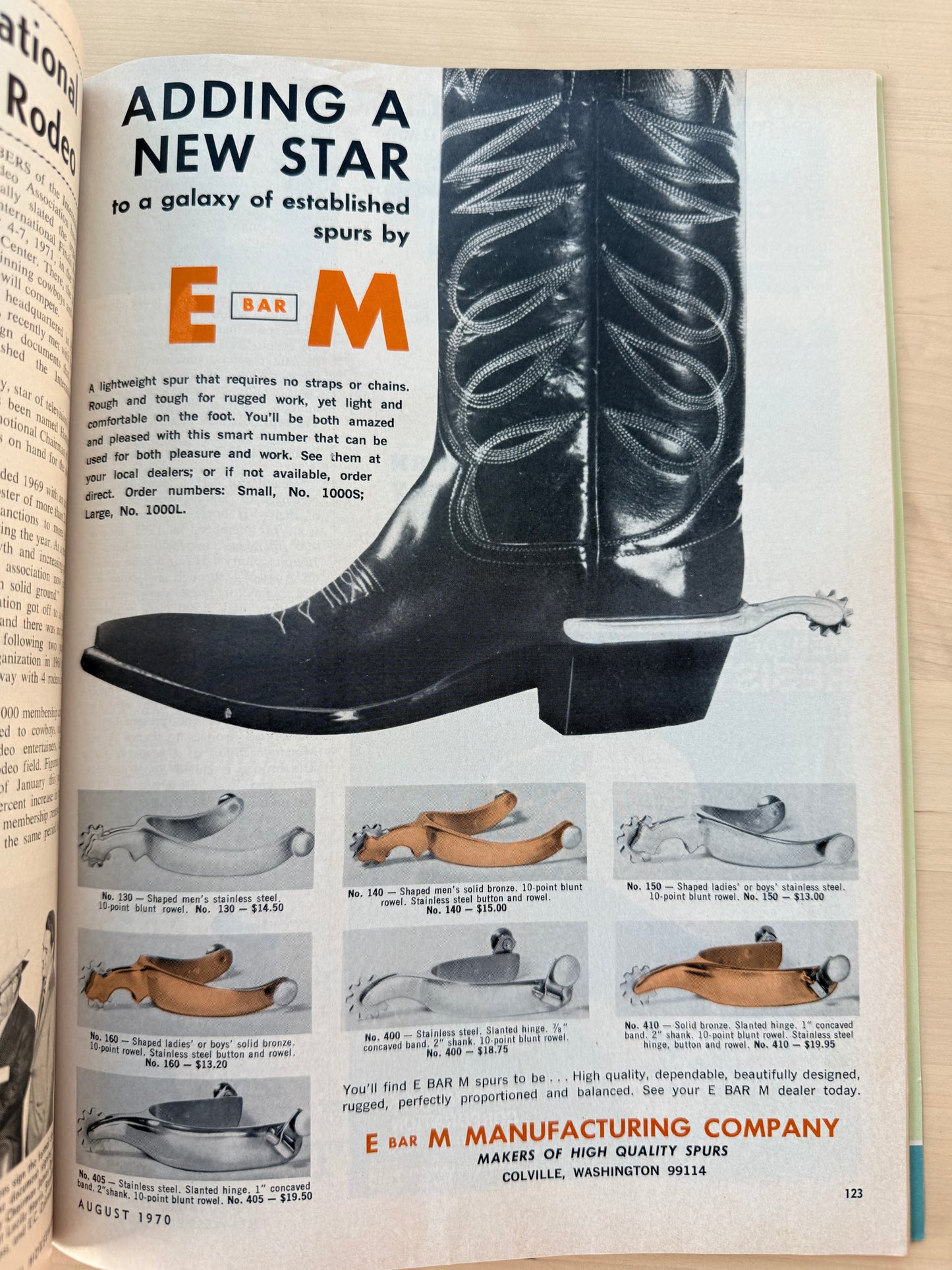 Western Horseman Magazine 1970
