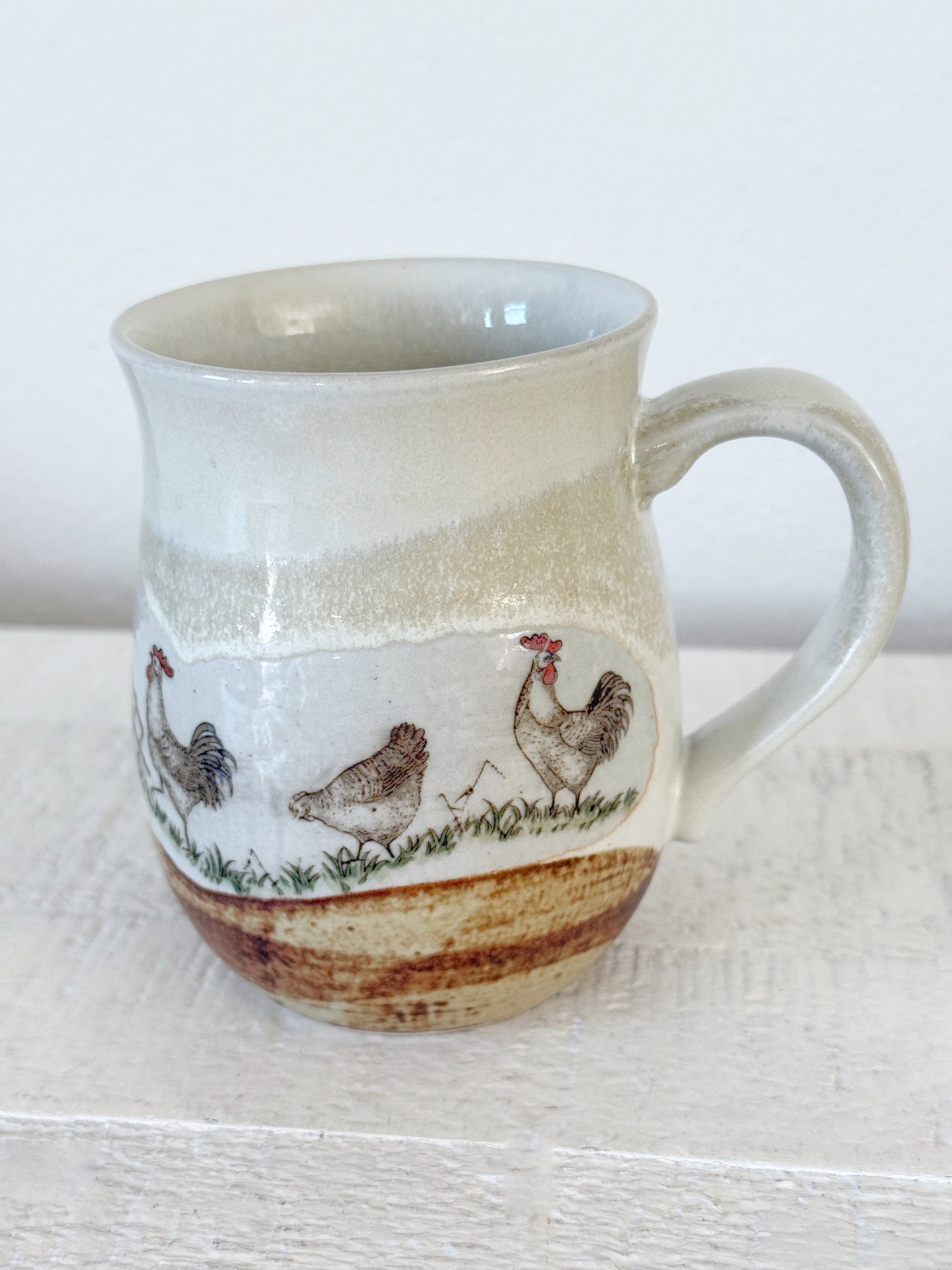 Vintage Chicken Mug