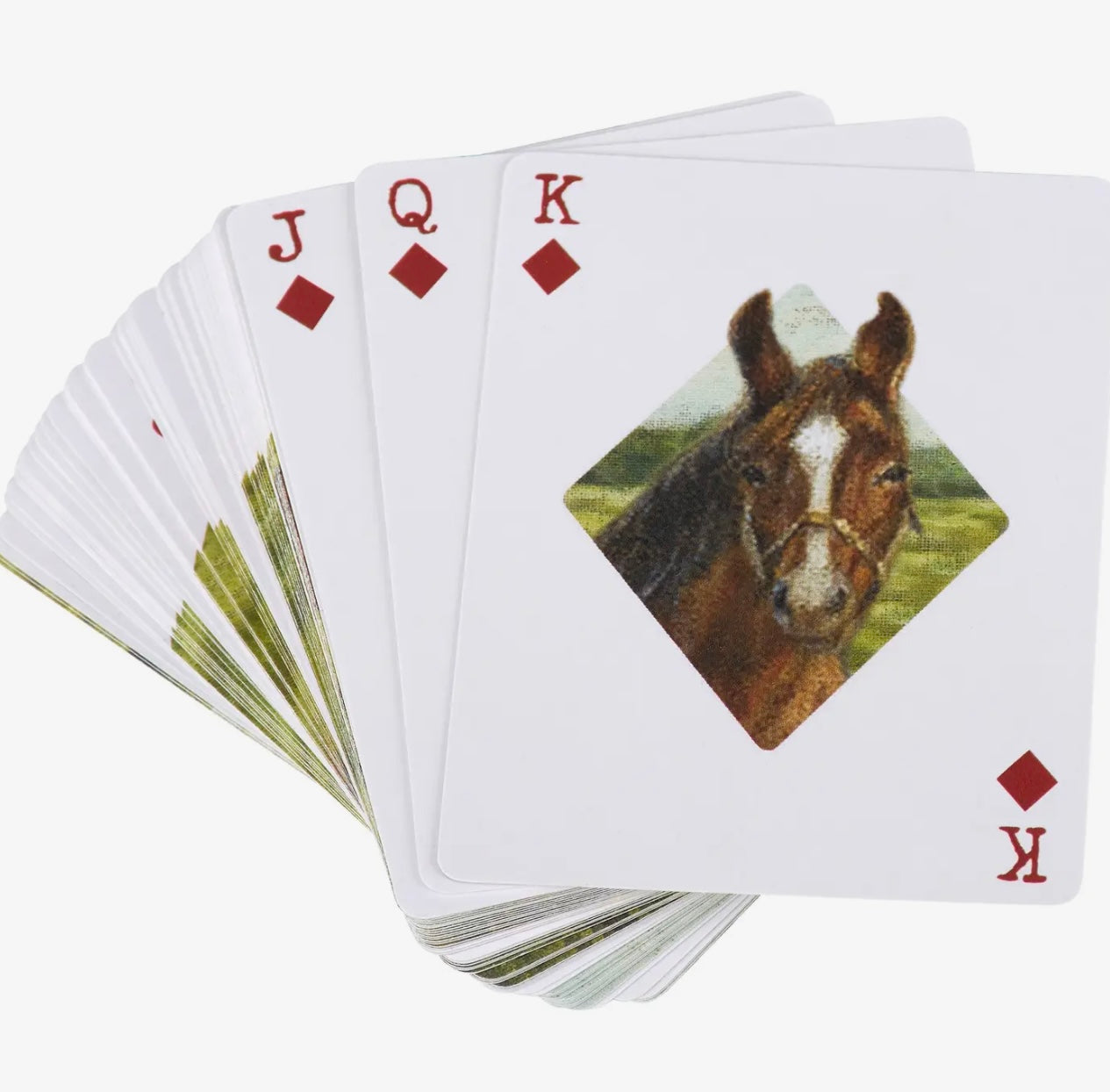 Horse Family Playing Cards