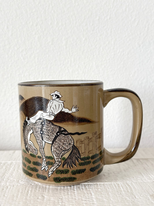 Vintage Cowboy Mug