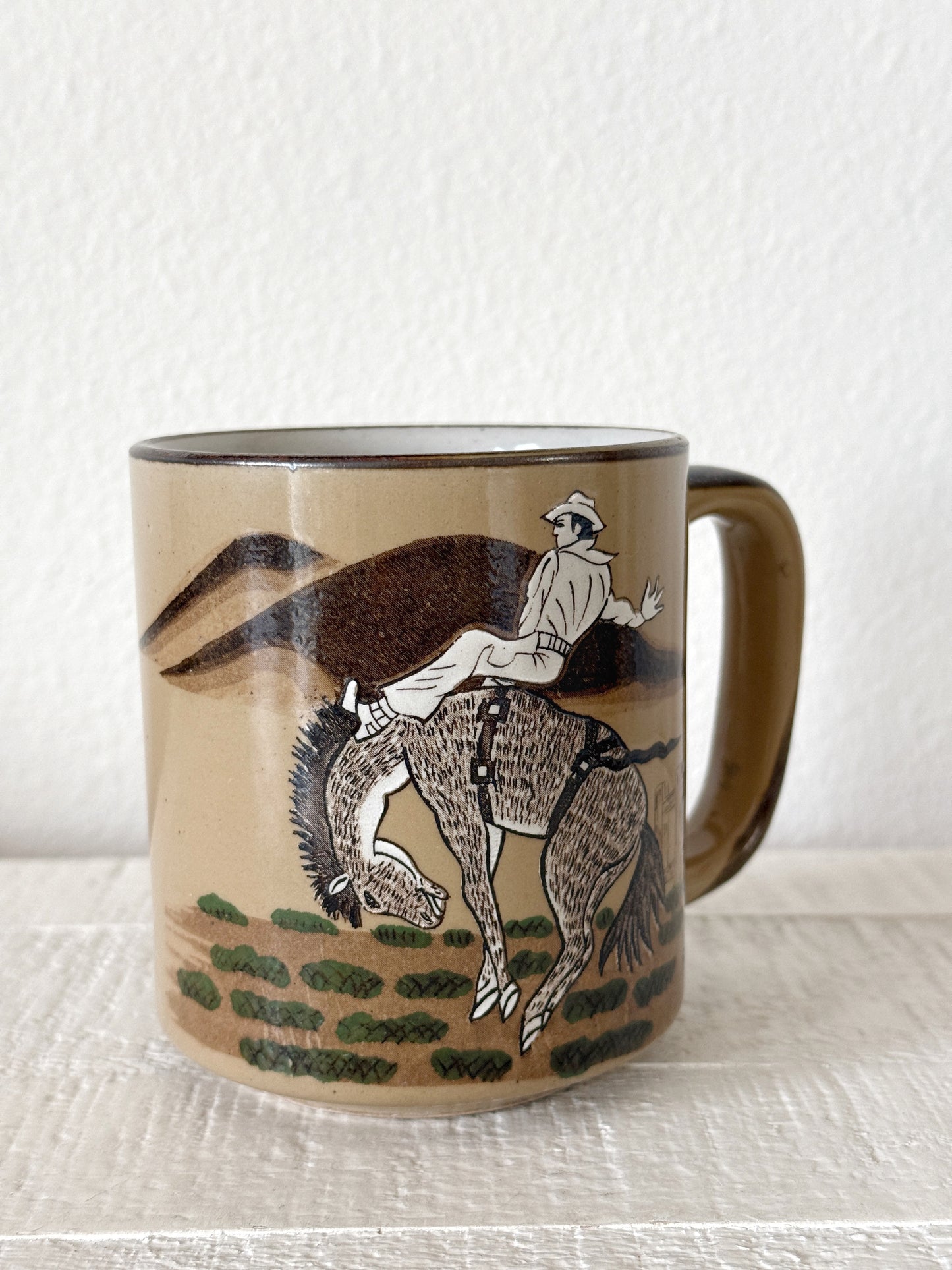 Vintage Cowboy Mug