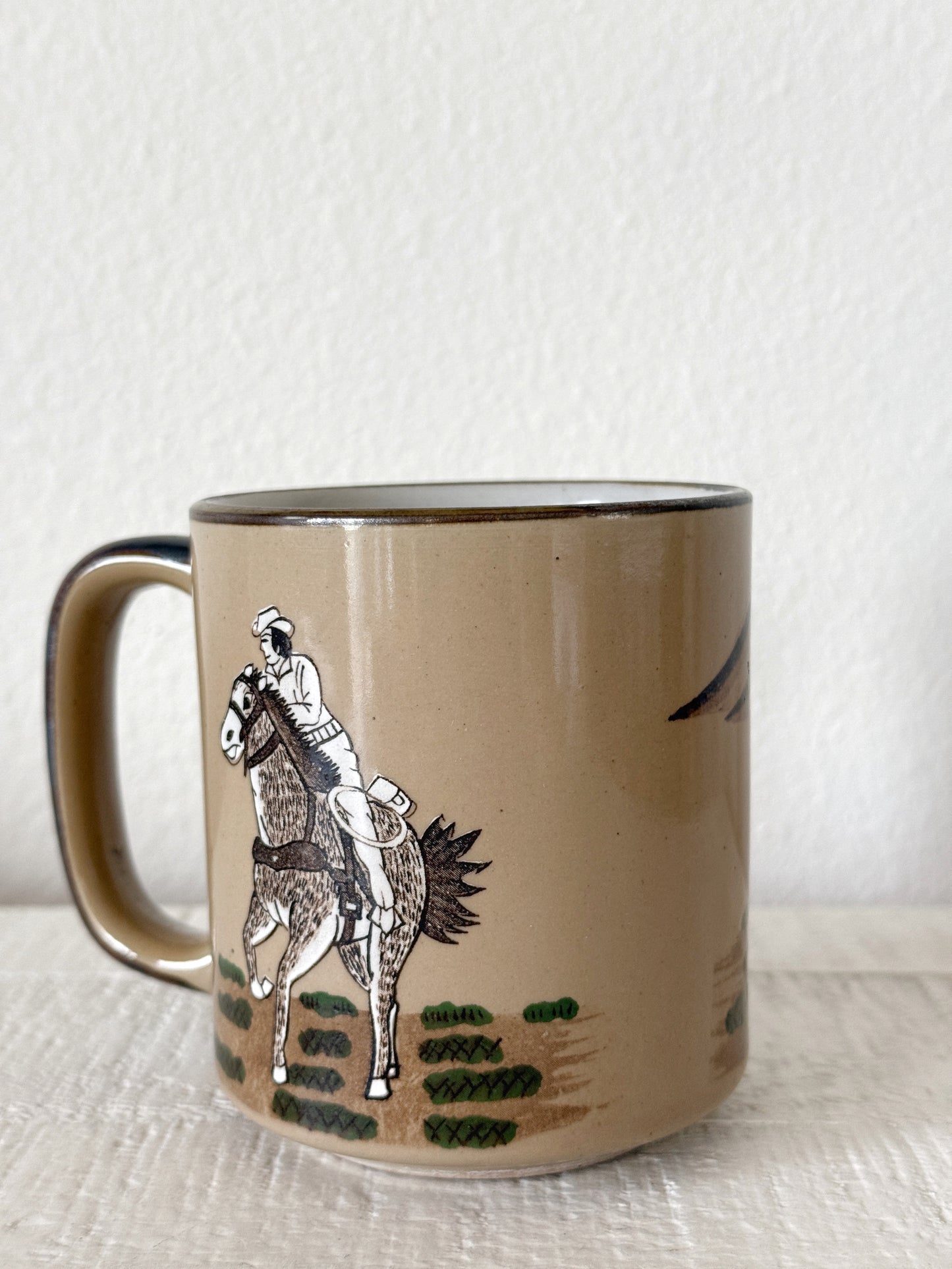 Vintage Cowboy Mug