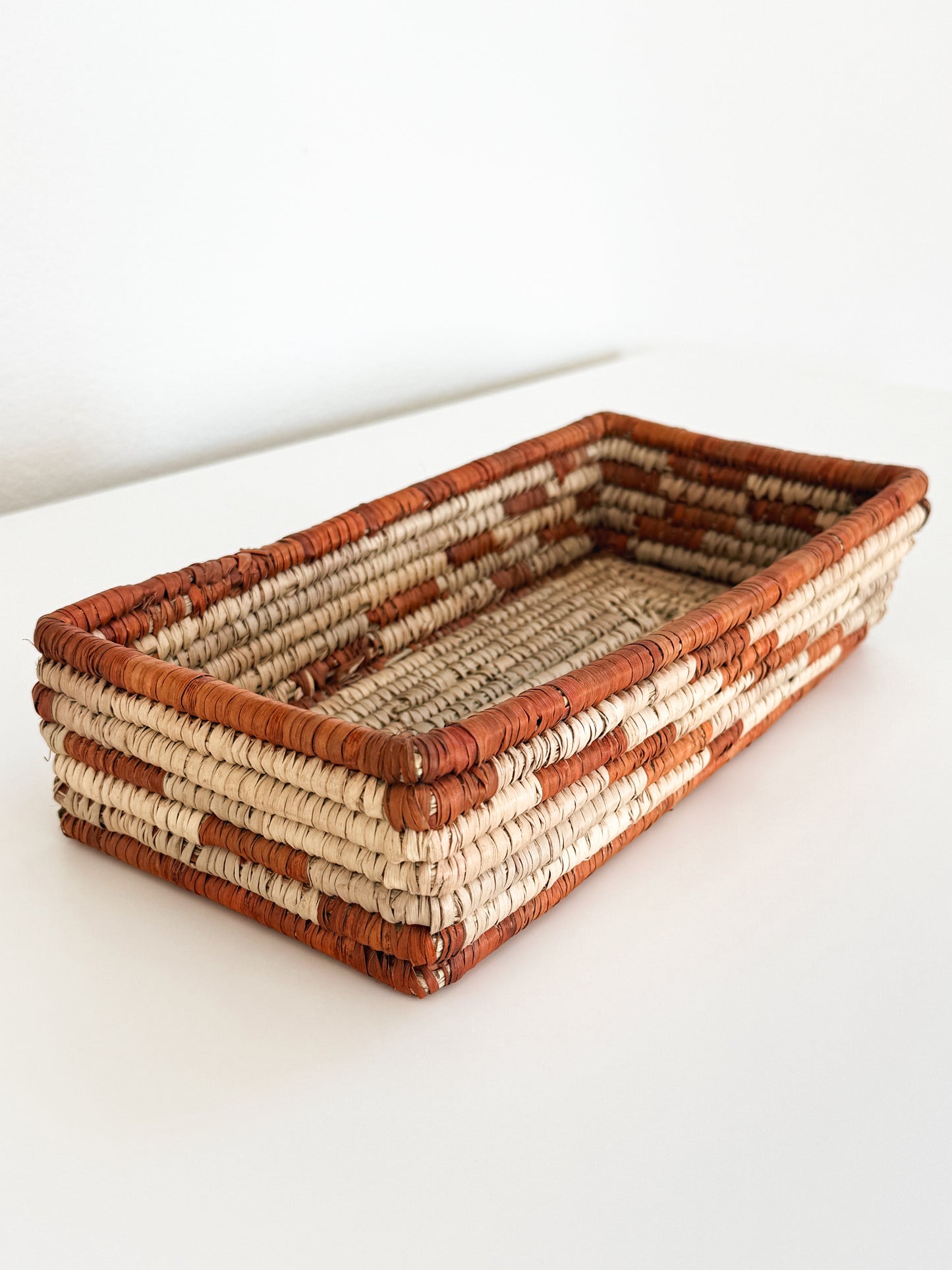Woven Tray Basket