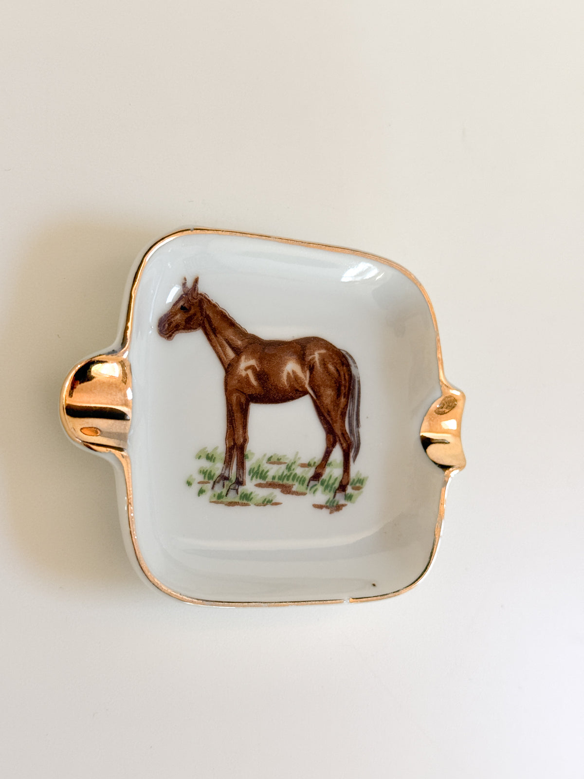 Vintage Horse Ring Dish