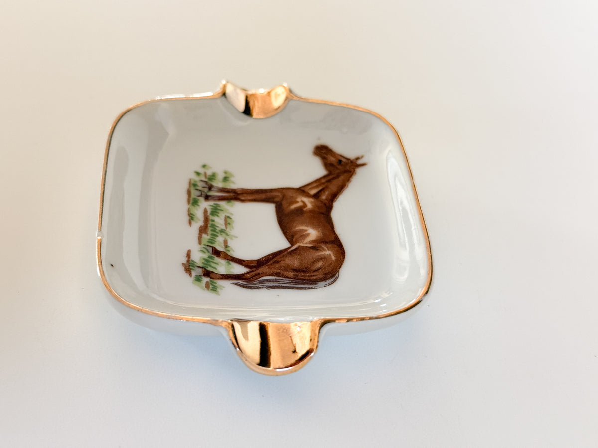 Vintage Horse Ring Dish