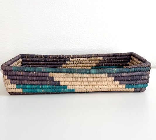 Woven Tray Basket