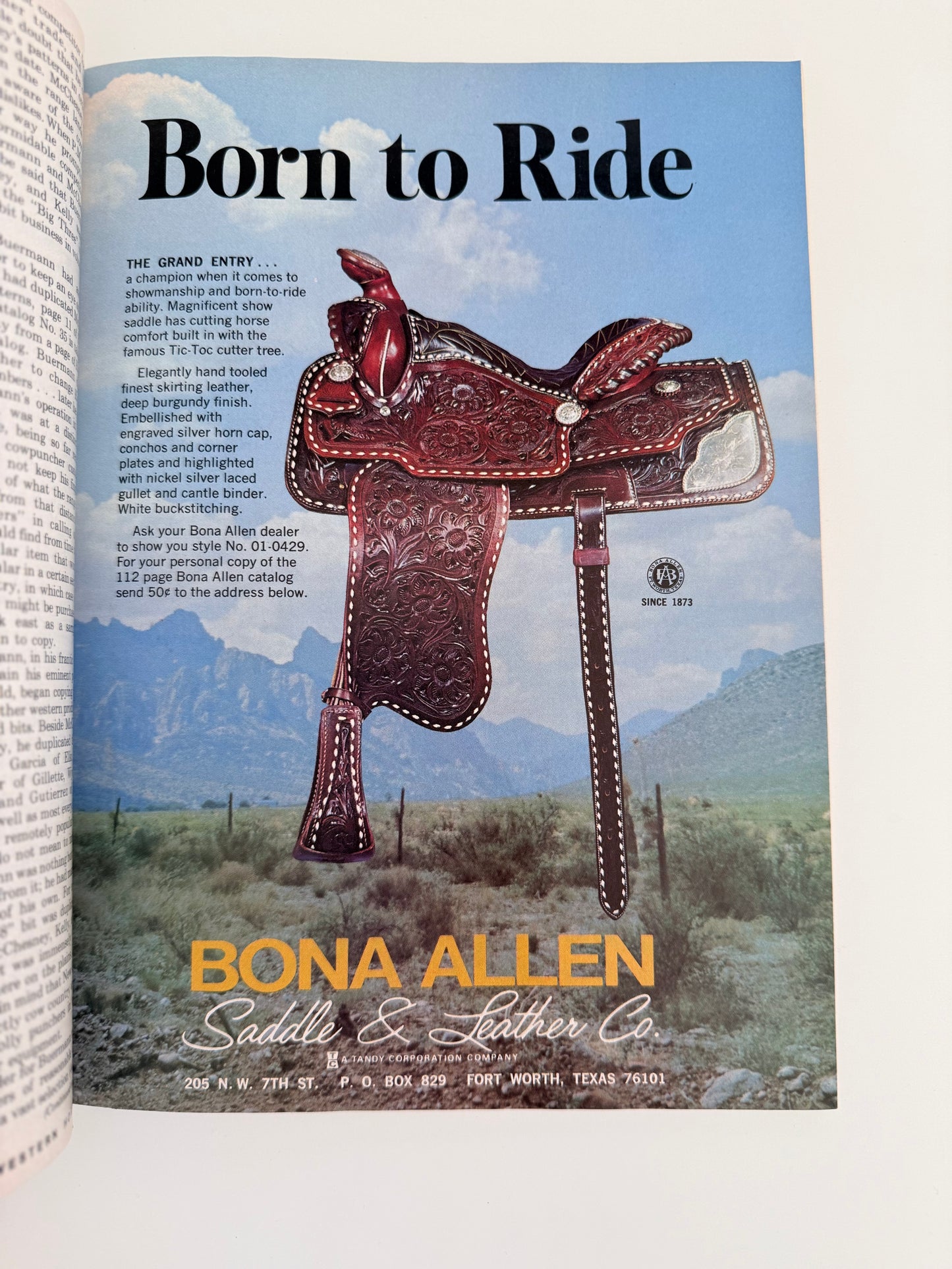 Western Horseman Magazine 1973
