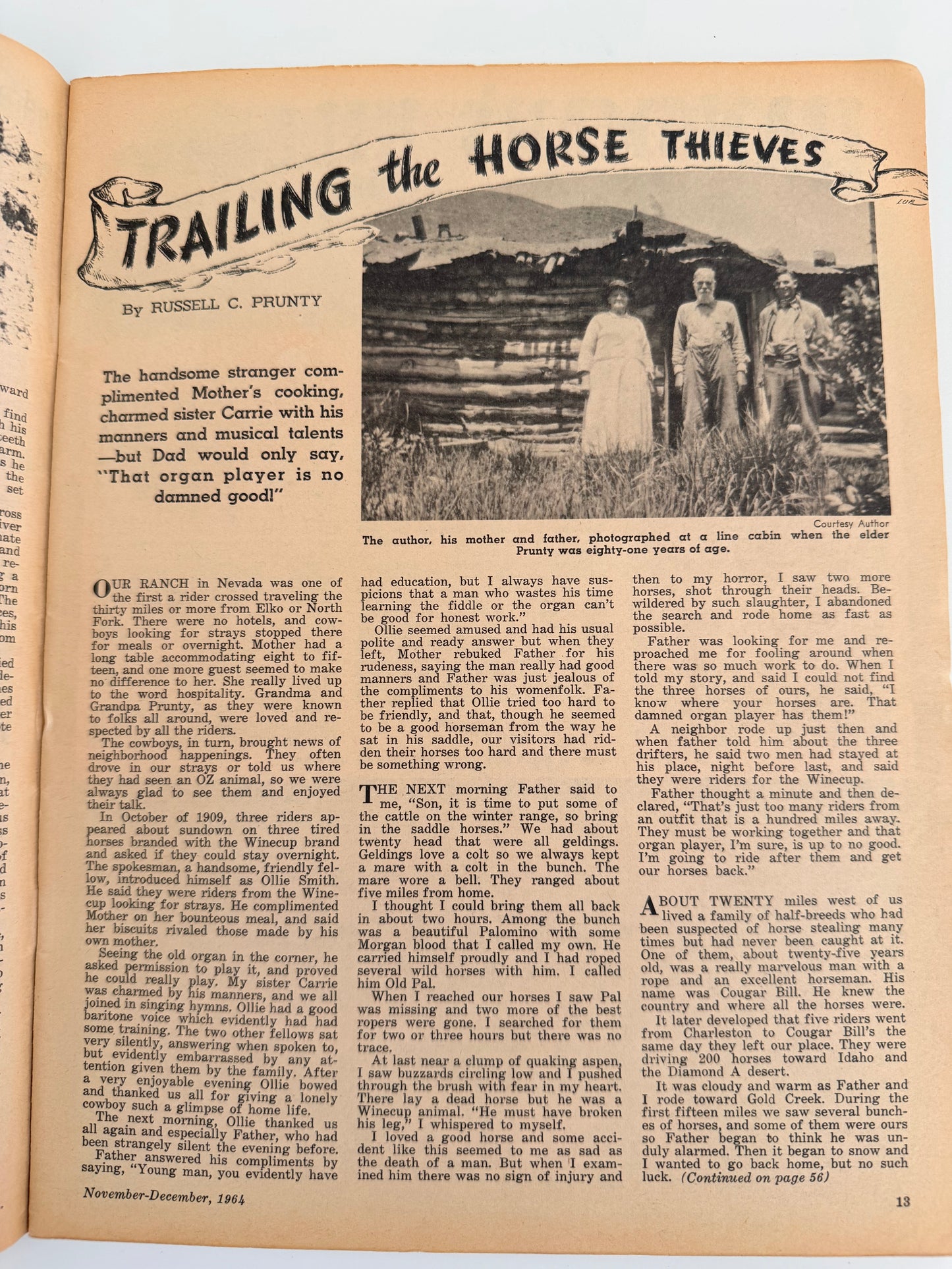 True West Magazine 1964