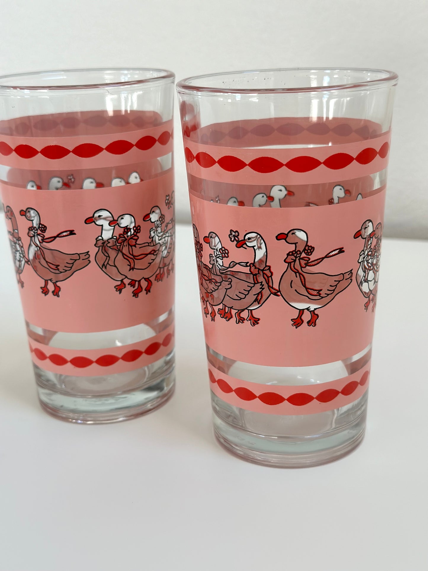 Vintage Duck Glasses