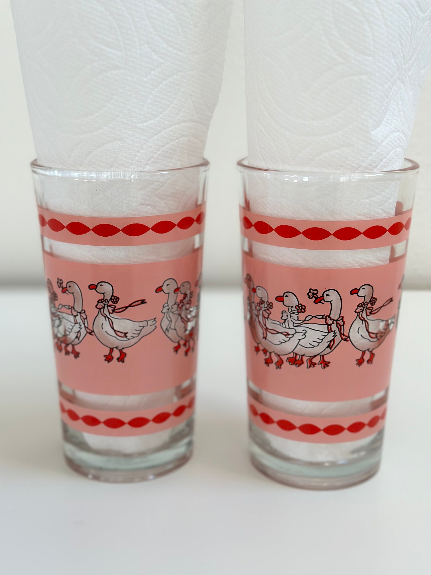 Vintage Duck Glasses