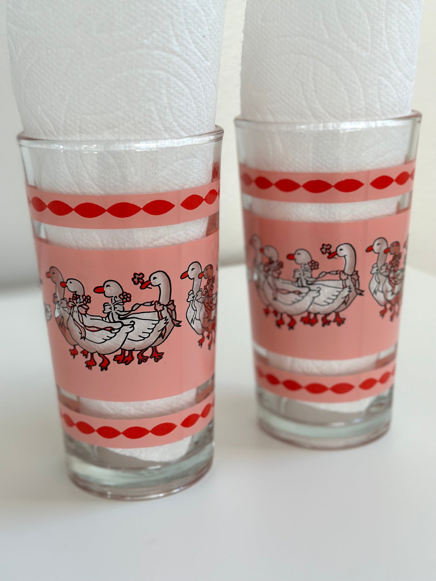 Vintage Duck Glasses